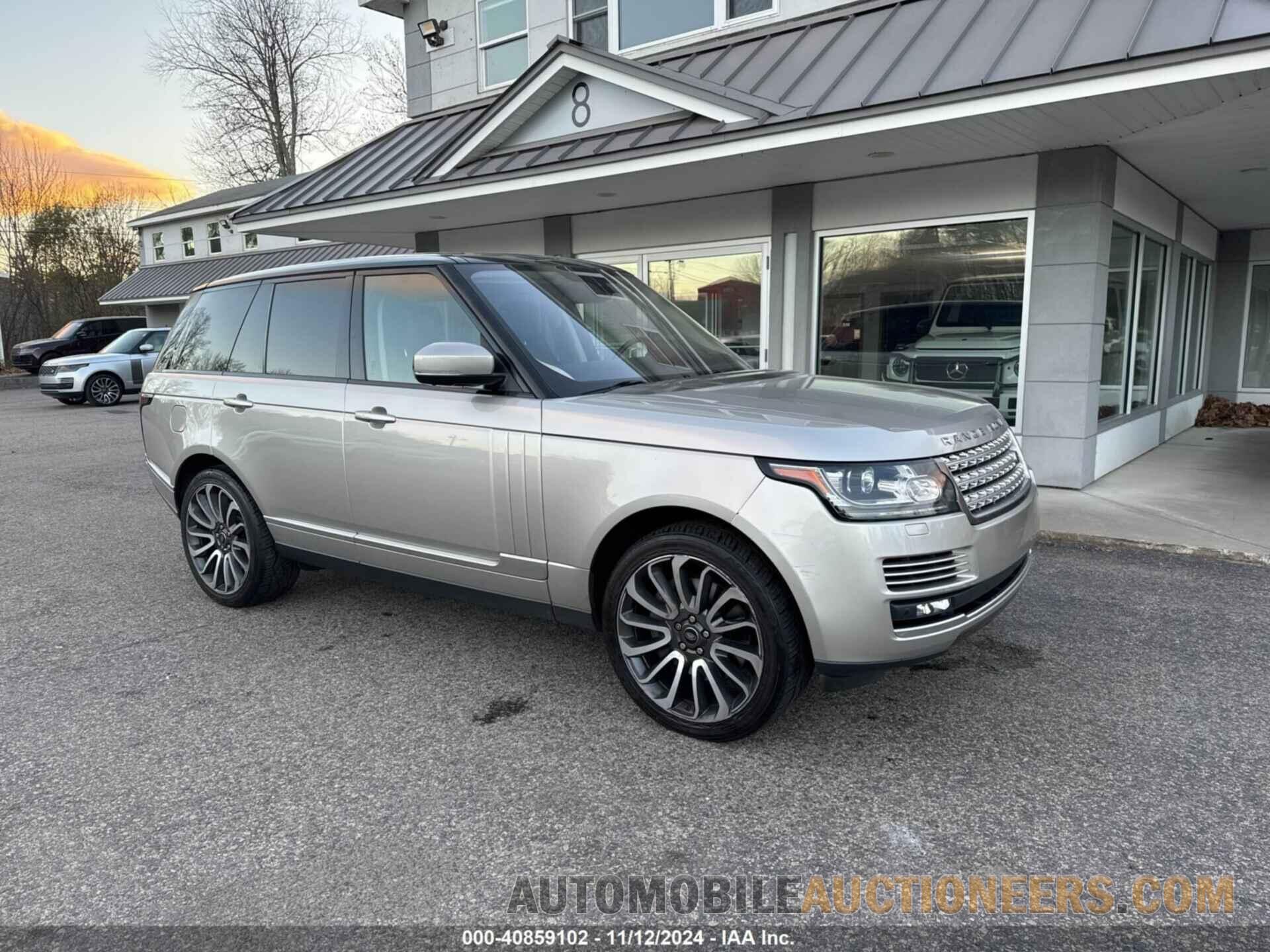 SALGS2EFXGA288530 LAND ROVER RANGE ROVER 2016