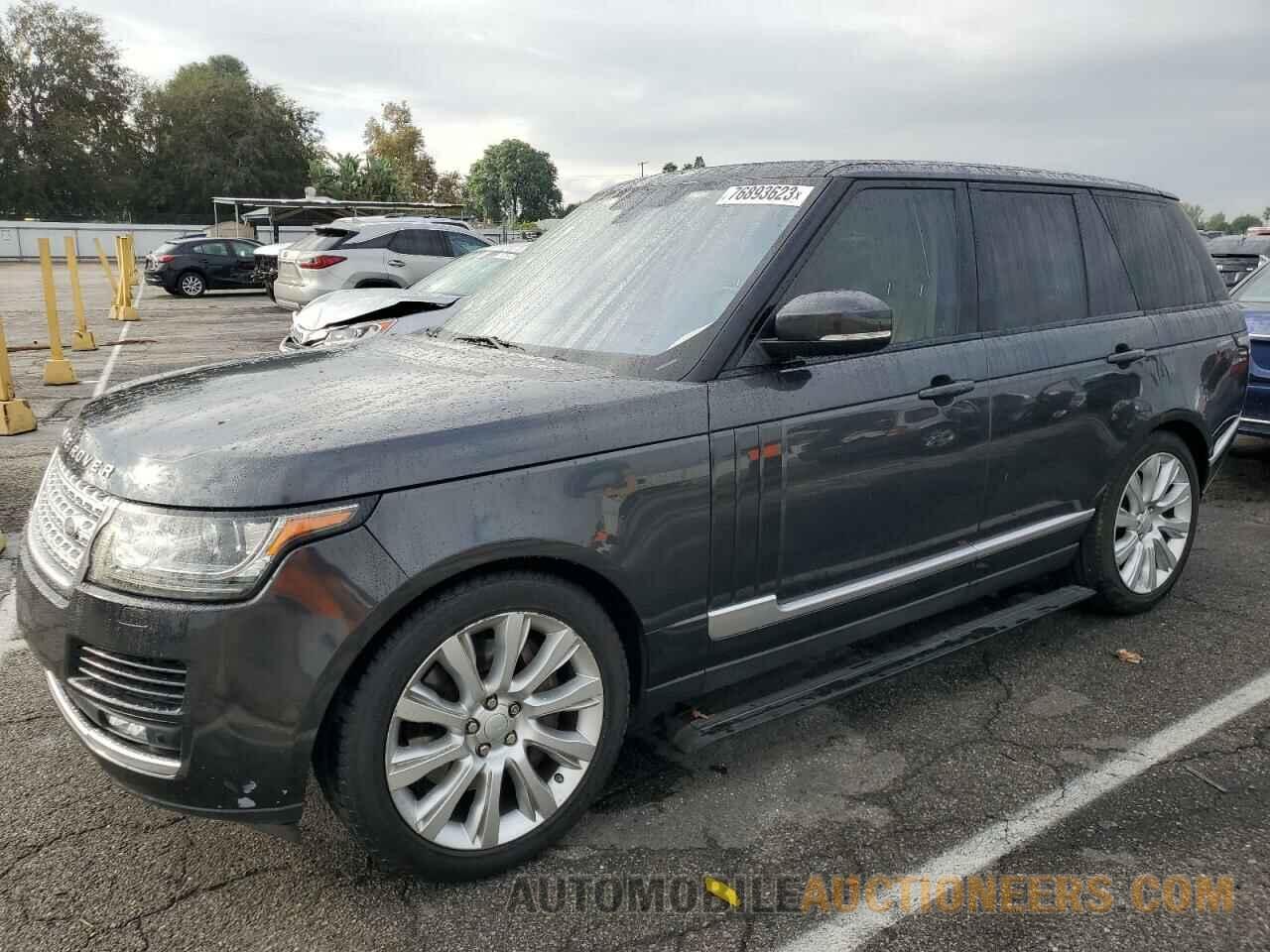 SALGS2EFXGA298393 LAND ROVER RANGEROVER 2016