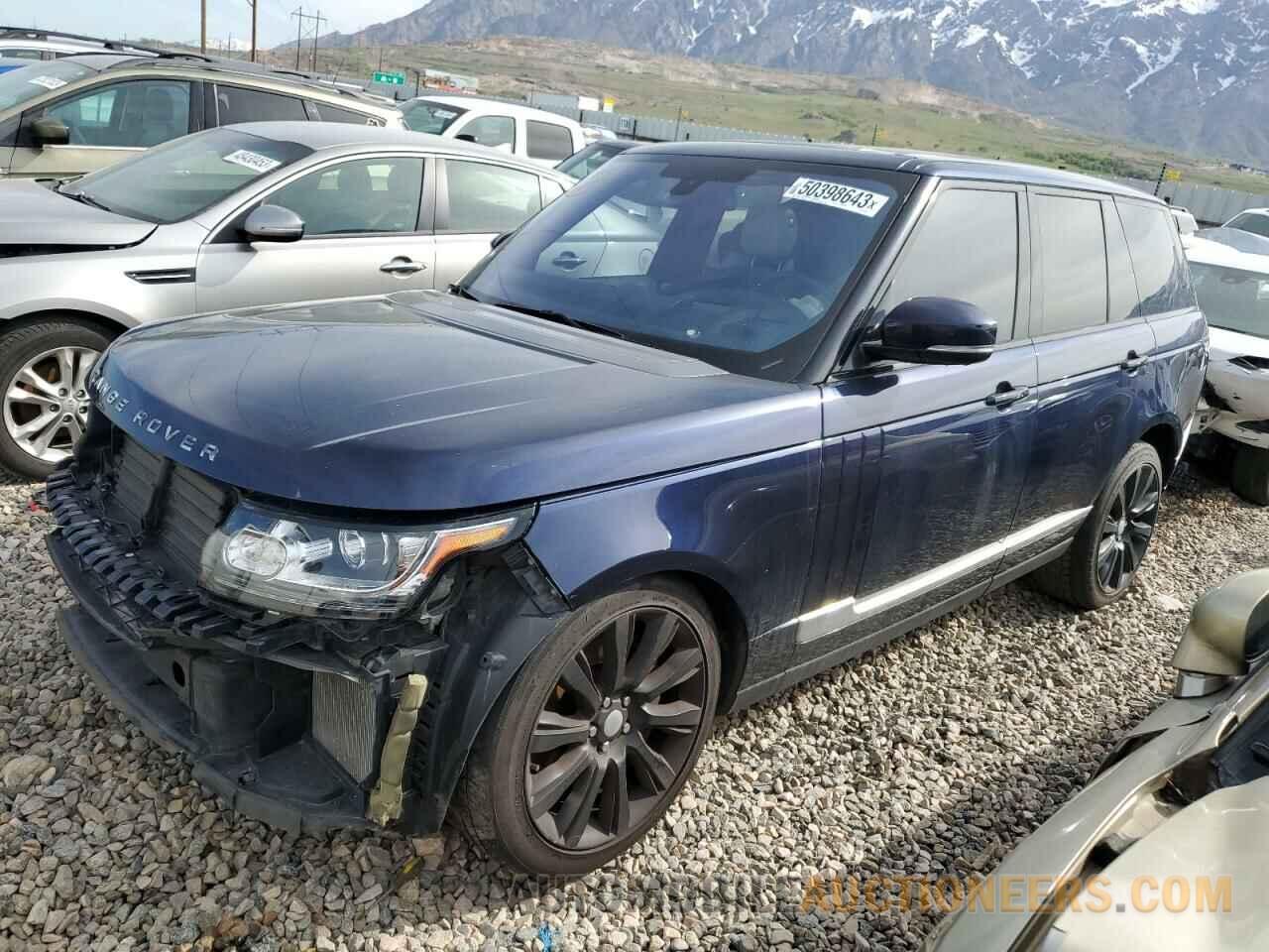 SALGS2EFXGA299303 LAND ROVER RANGEROVER 2016