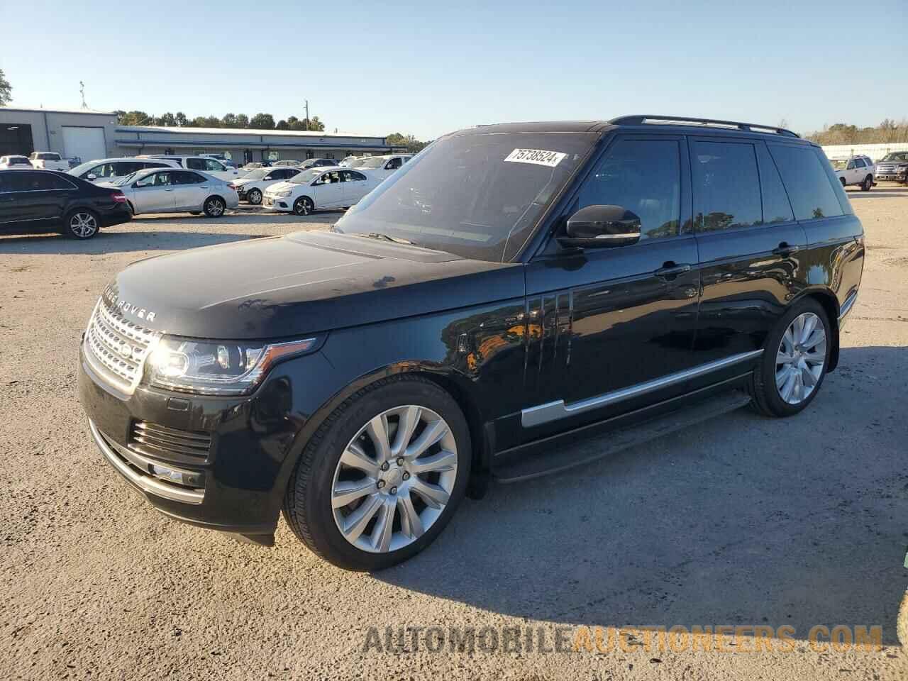 SALGS2EFXGA317623 LAND ROVER RANGEROVER 2016