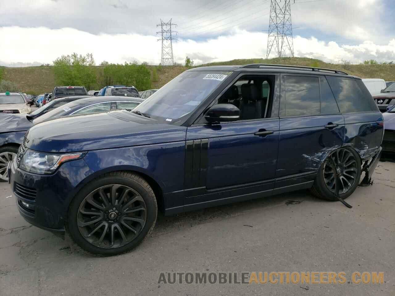 SALGS2FE0HA320781 LAND ROVER RANGEROVER 2017