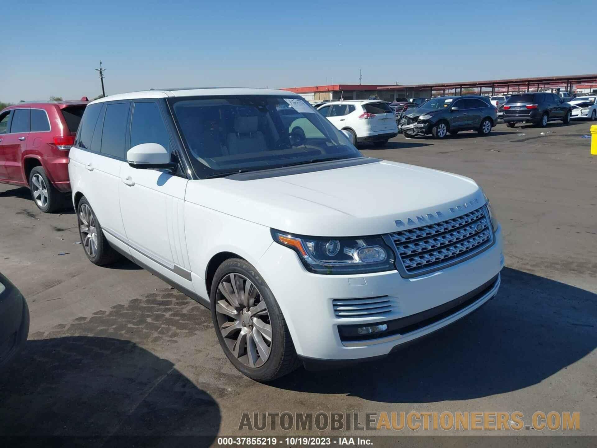 SALGS2FE0HA360942 LAND ROVER RANGE ROVER 2017