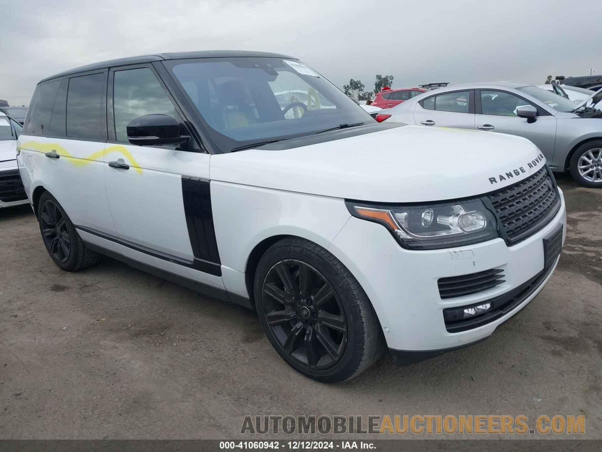 SALGS2FE0HA371875 LAND ROVER RANGE ROVER 2017