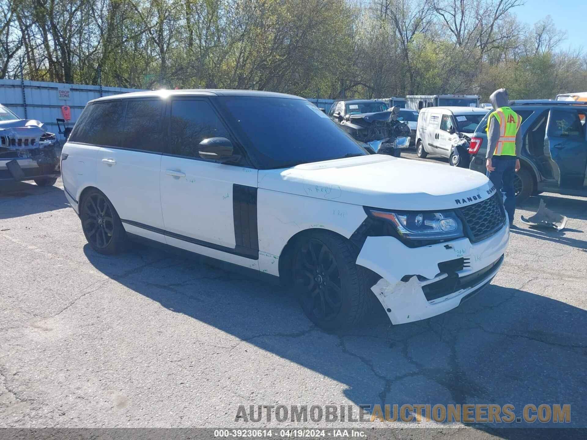 SALGS2FE1HA369603 LAND ROVER RANGE ROVER 2017