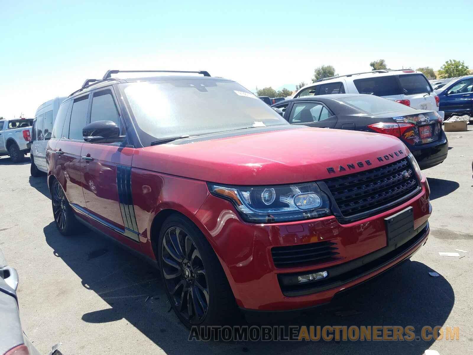 SALGS2FE2HA320426 LAND ROVER RANGEROVER 2017