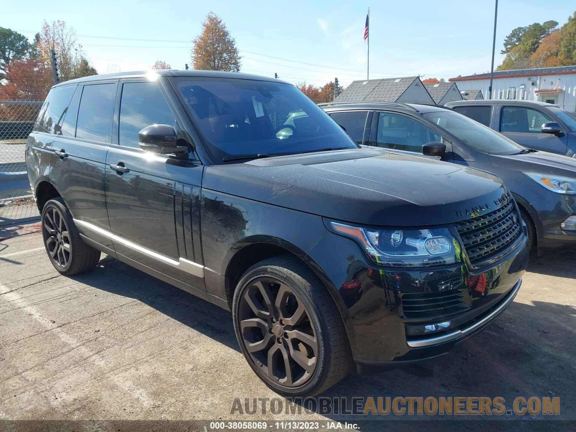 SALGS2FE2HA320636 LAND ROVER RANGE ROVER 2017