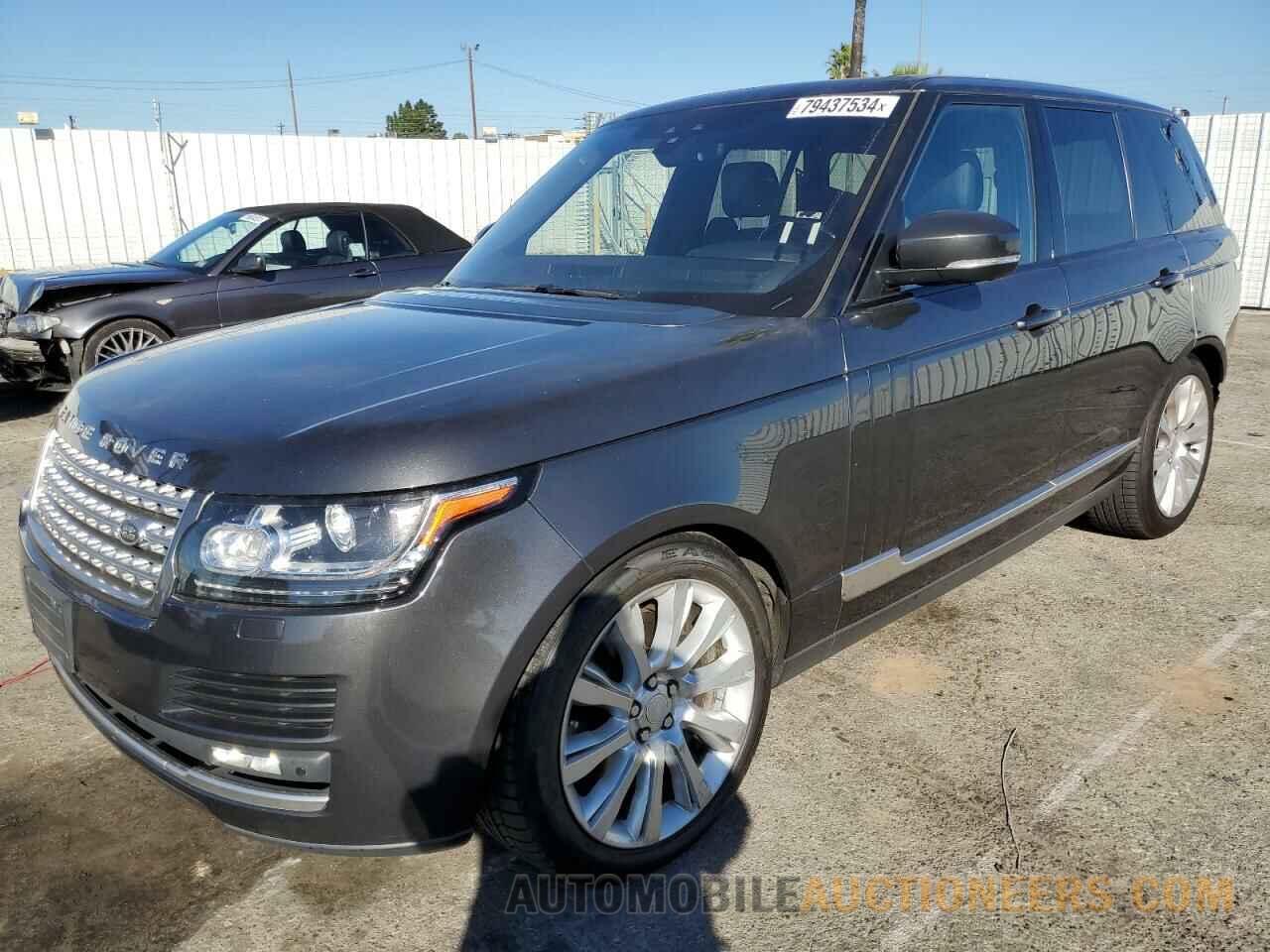 SALGS2FE2HA324685 LAND ROVER RANGEROVER 2017