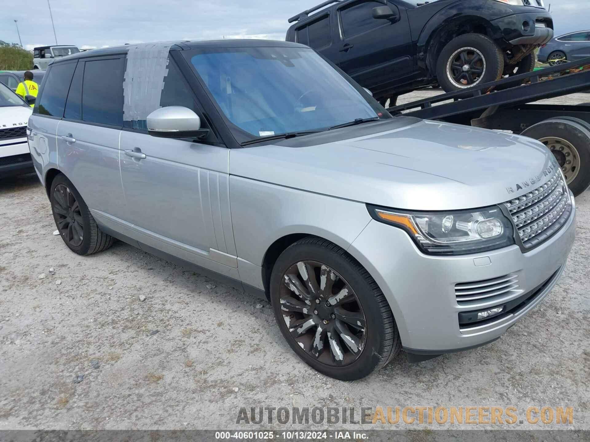 SALGS2FE2HA335105 LAND ROVER RANGE ROVER 2017