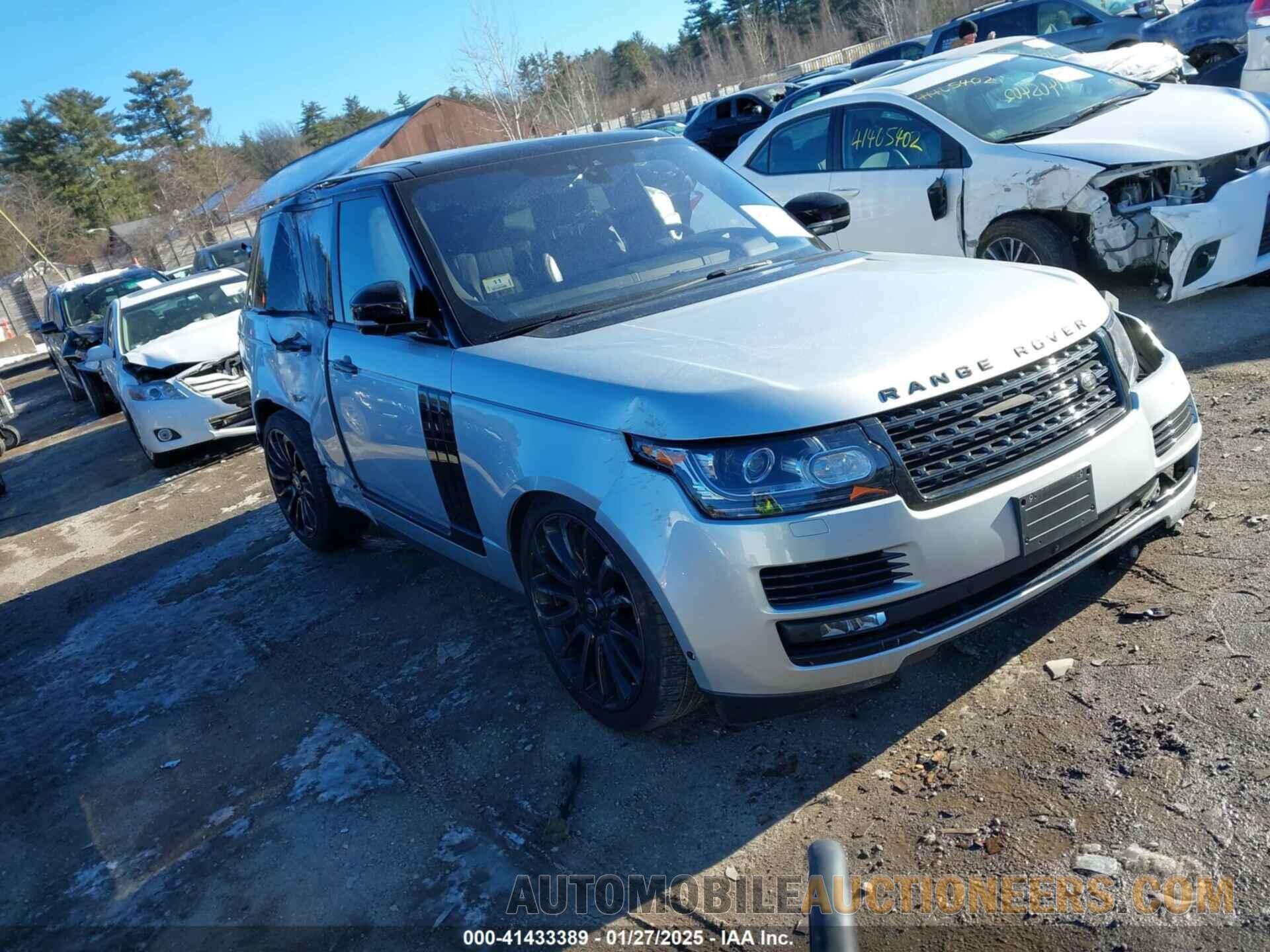 SALGS2FE3HA341835 LAND ROVER RANGE ROVER 2017