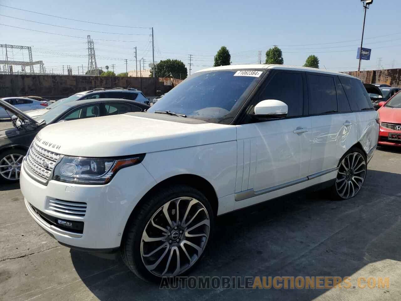 SALGS2FE3HA359056 LAND ROVER RANGEROVER 2017