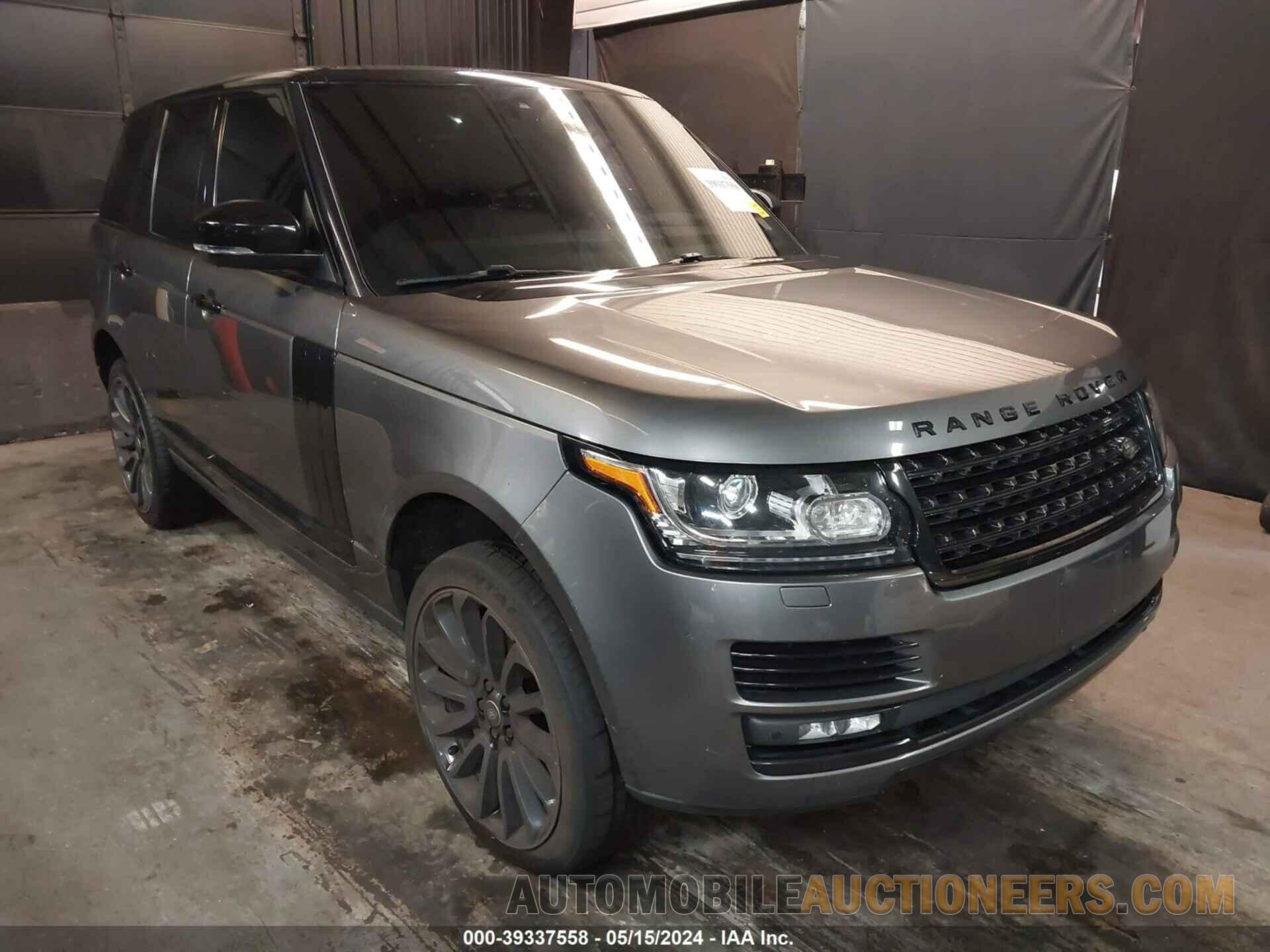 SALGS2FE4HA324381 LAND ROVER RANGE ROVER 2017