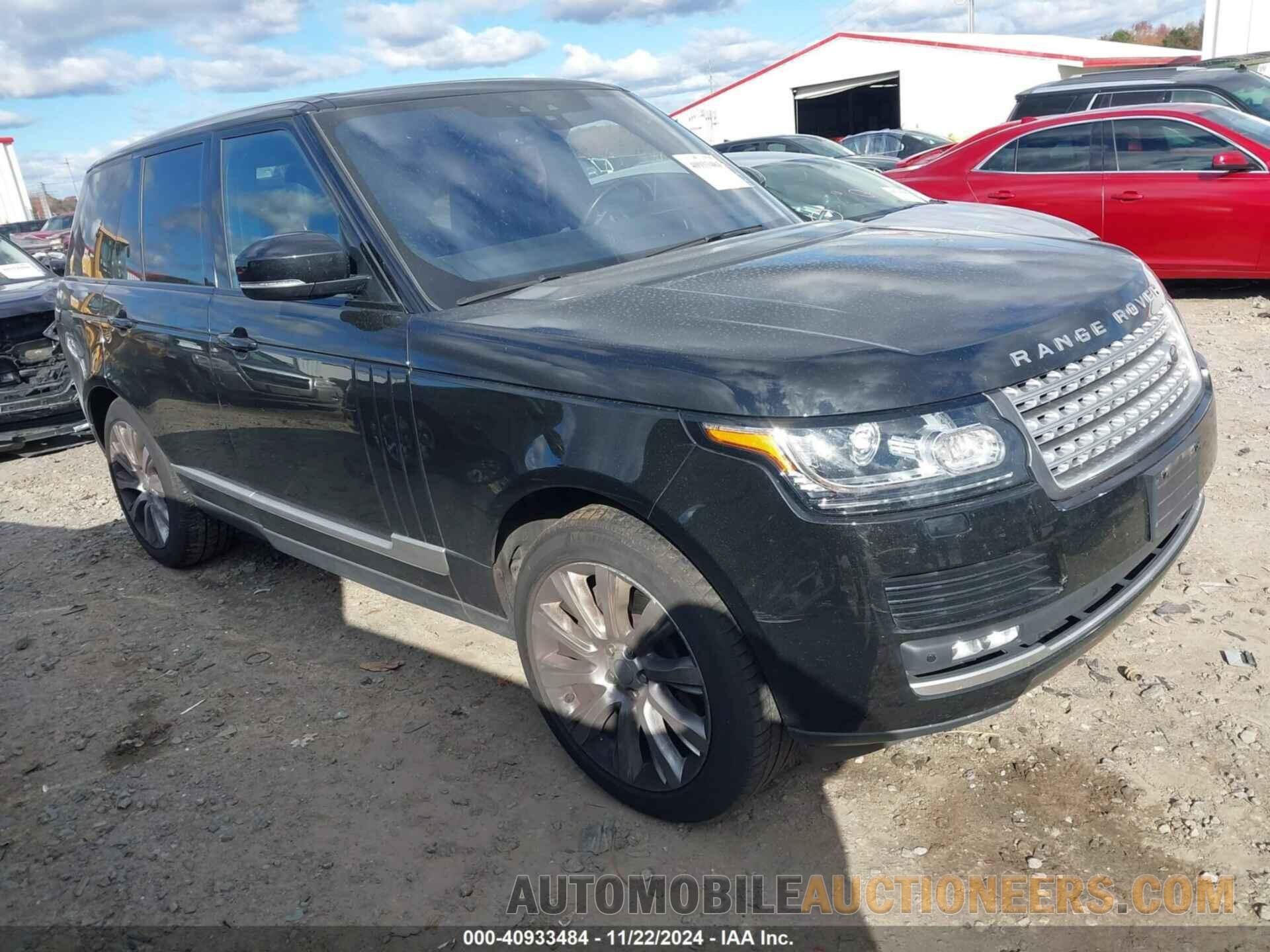 SALGS2FE4HA367554 LAND ROVER RANGE ROVER 2017