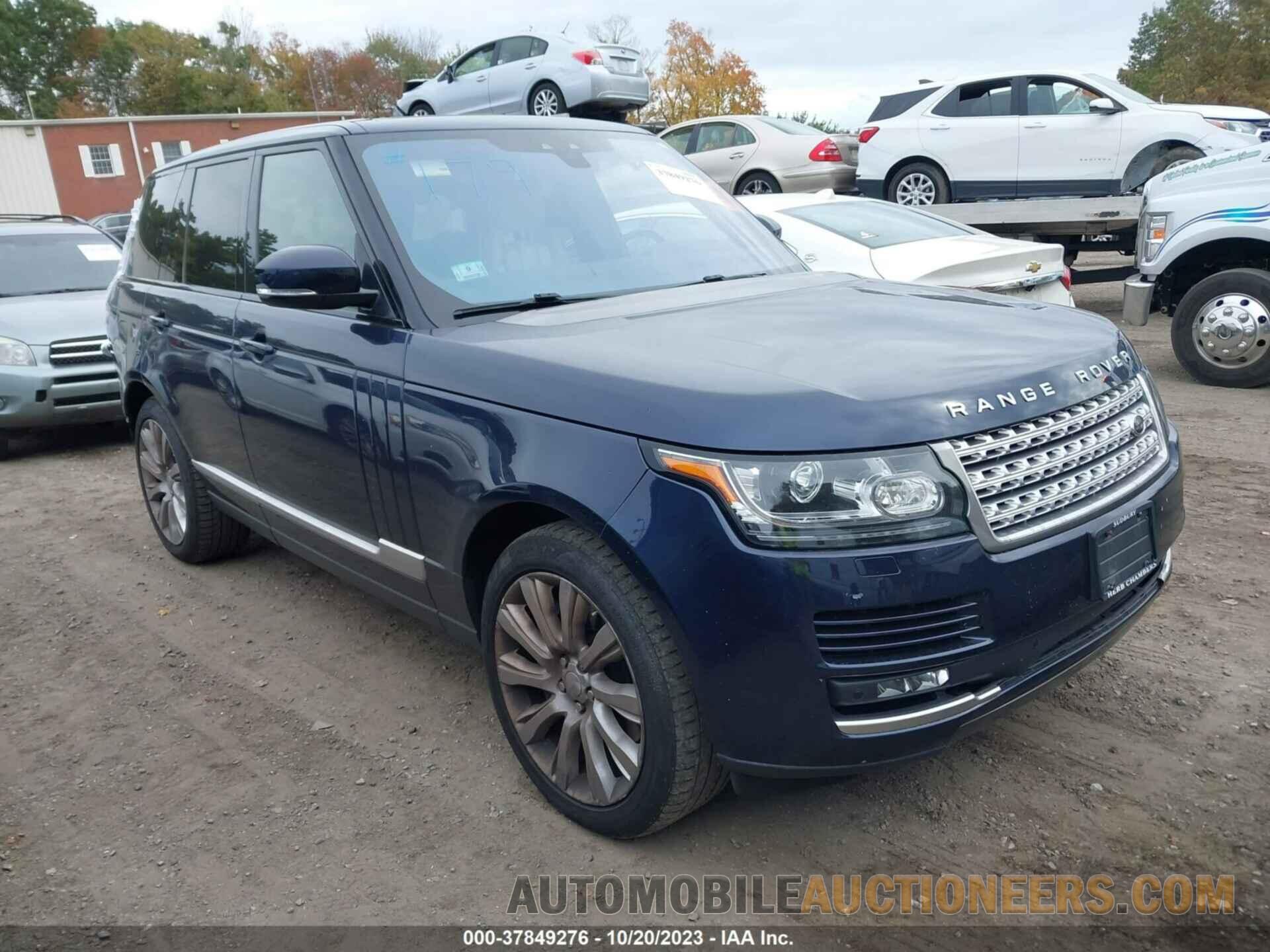 SALGS2FE5HA321053 LAND ROVER RANGE ROVER 2017