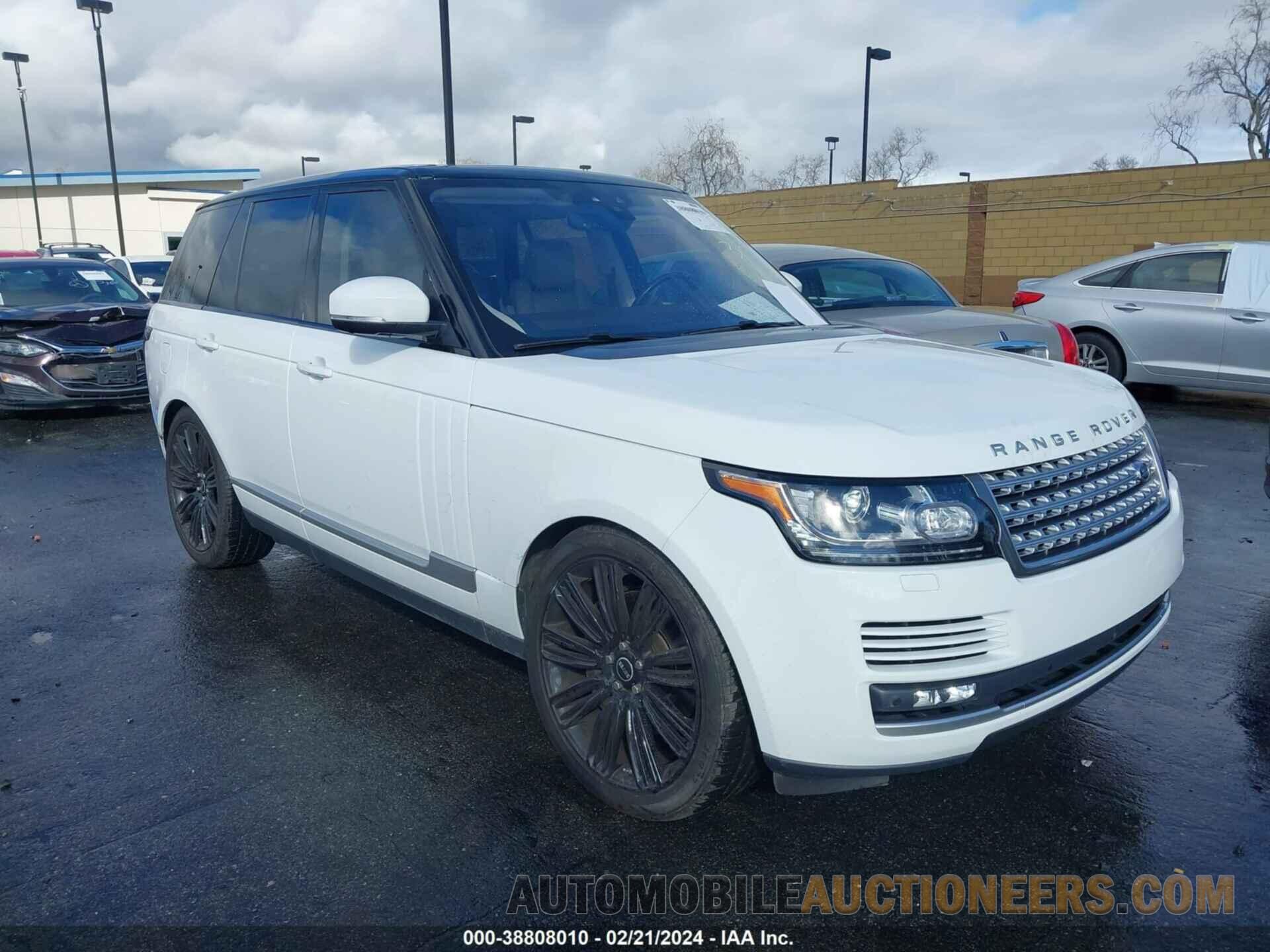 SALGS2FE5HA323417 LAND ROVER RANGE ROVER 2017