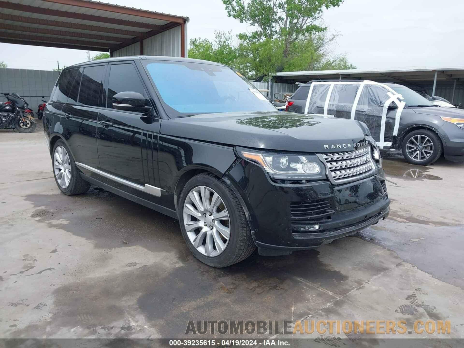 SALGS2FE5HA366476 LAND ROVER RANGE ROVER 2017