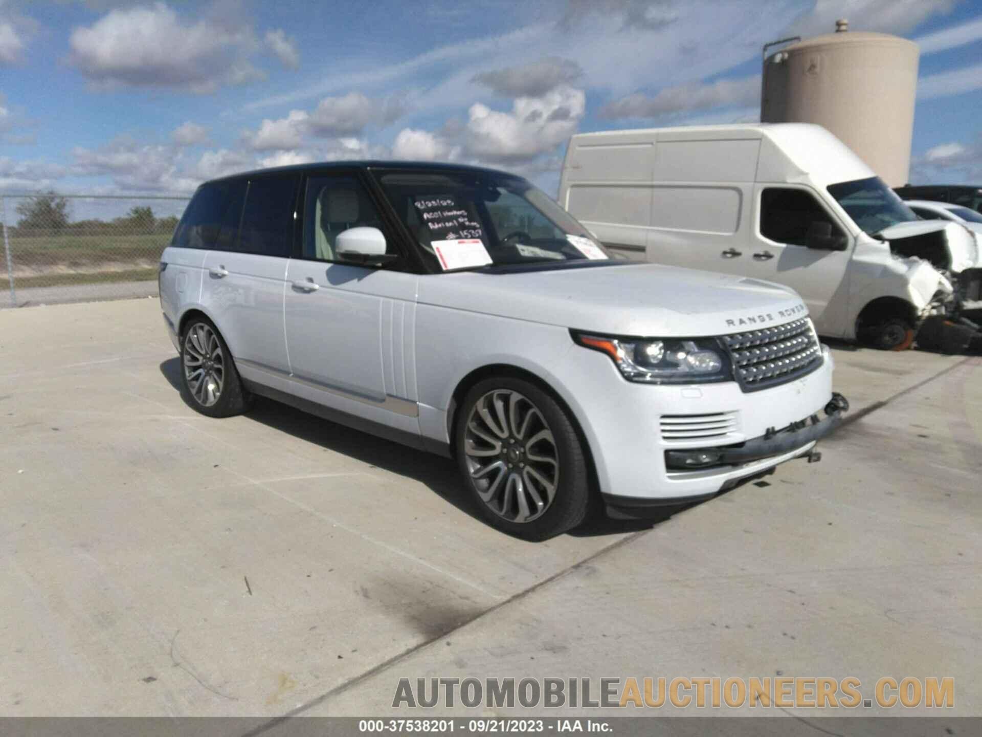 SALGS2FE6HA341537 LAND ROVER RANGE ROVER 2017