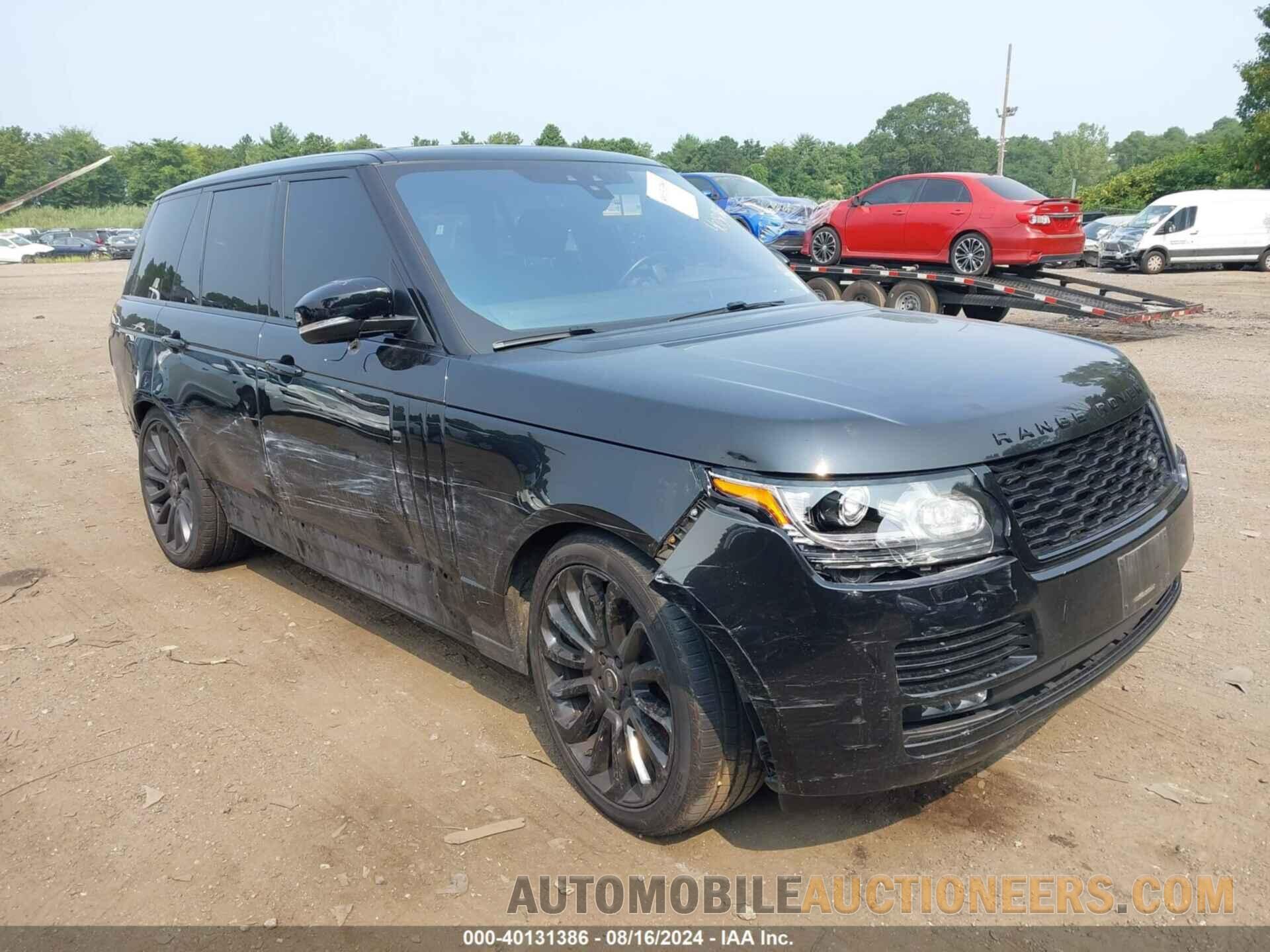 SALGS2FE6HA357186 LAND ROVER RANGE ROVER 2017