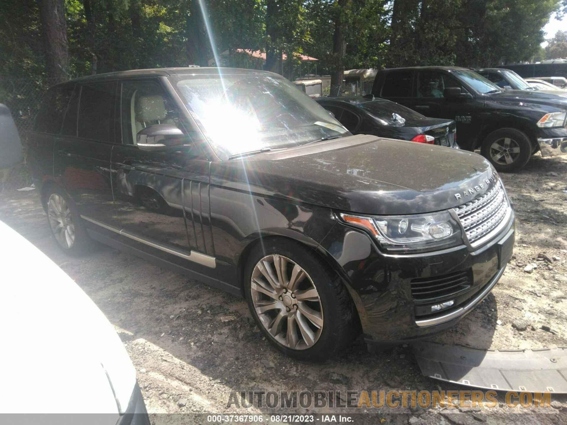 SALGS2FE7HA322740 LAND ROVER RANGE ROVER 2017