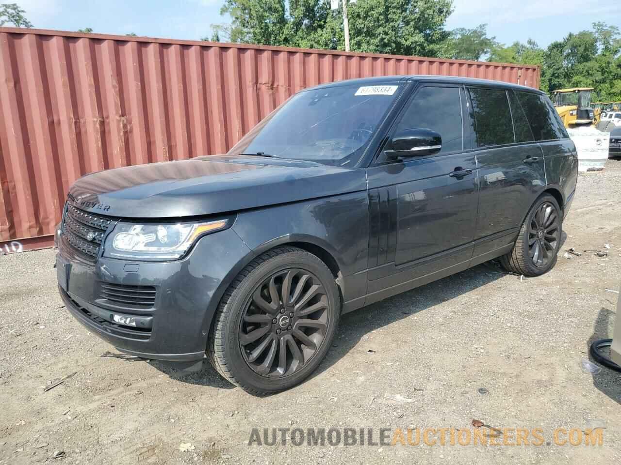 SALGS2FE7HA341675 LAND ROVER RANGEROVER 2017