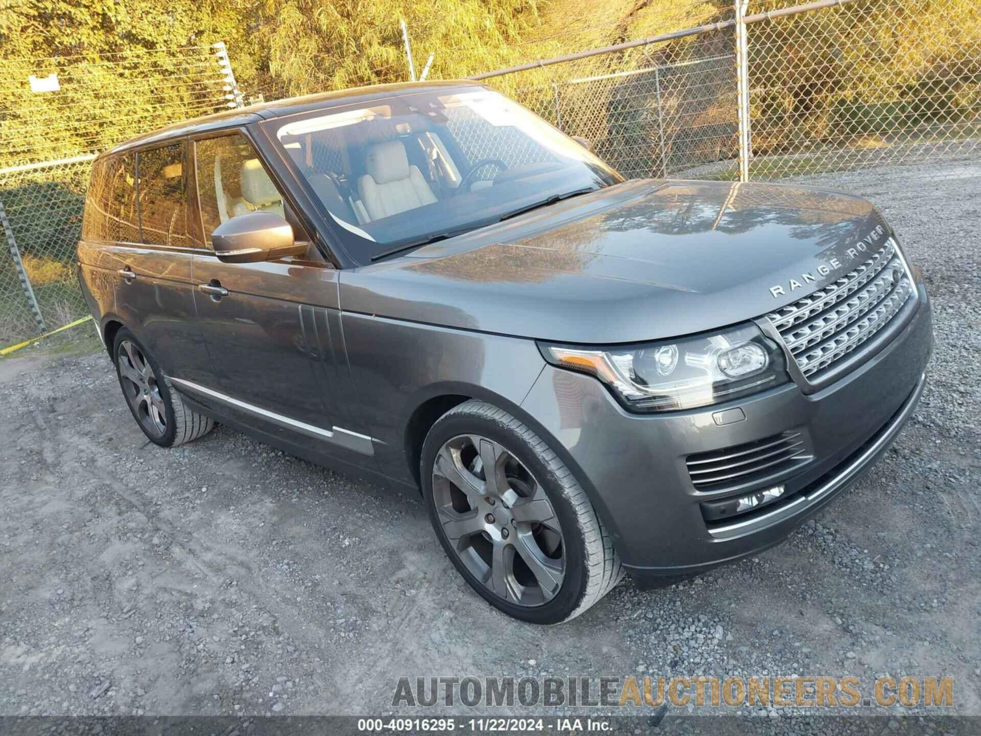 SALGS2FE7HA357715 LAND ROVER RANGE ROVER 2017