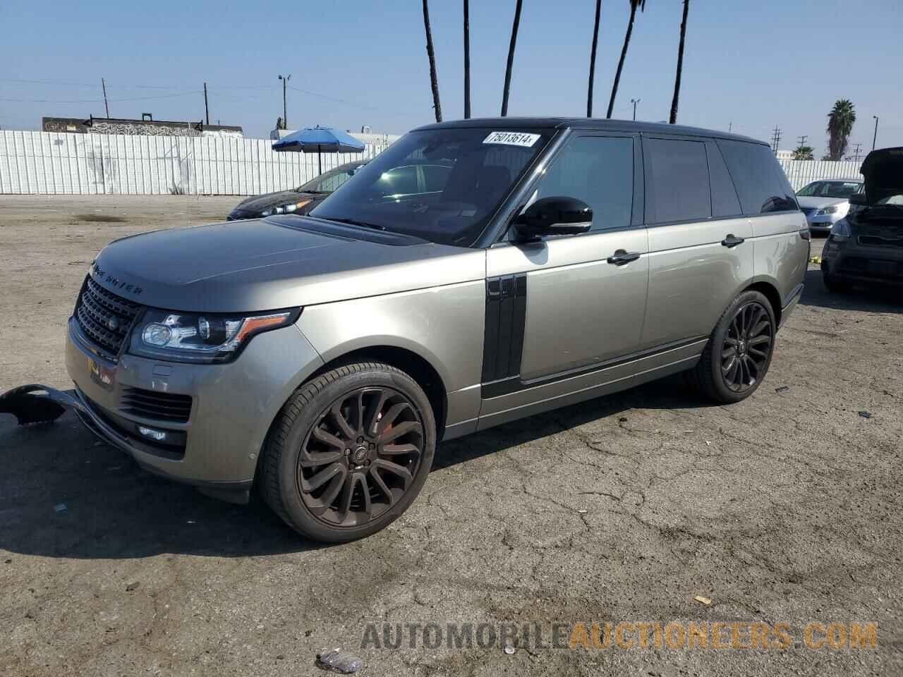 SALGS2FE7HA378595 LAND ROVER RANGEROVER 2017