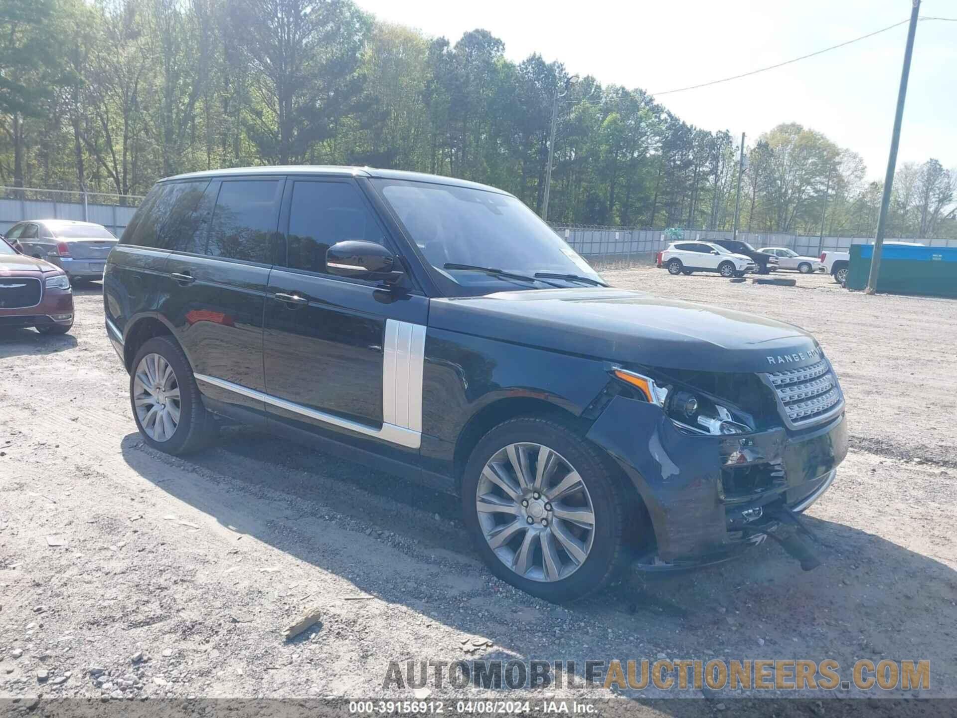 SALGS2FE8HA320835 LAND ROVER RANGE ROVER 2017