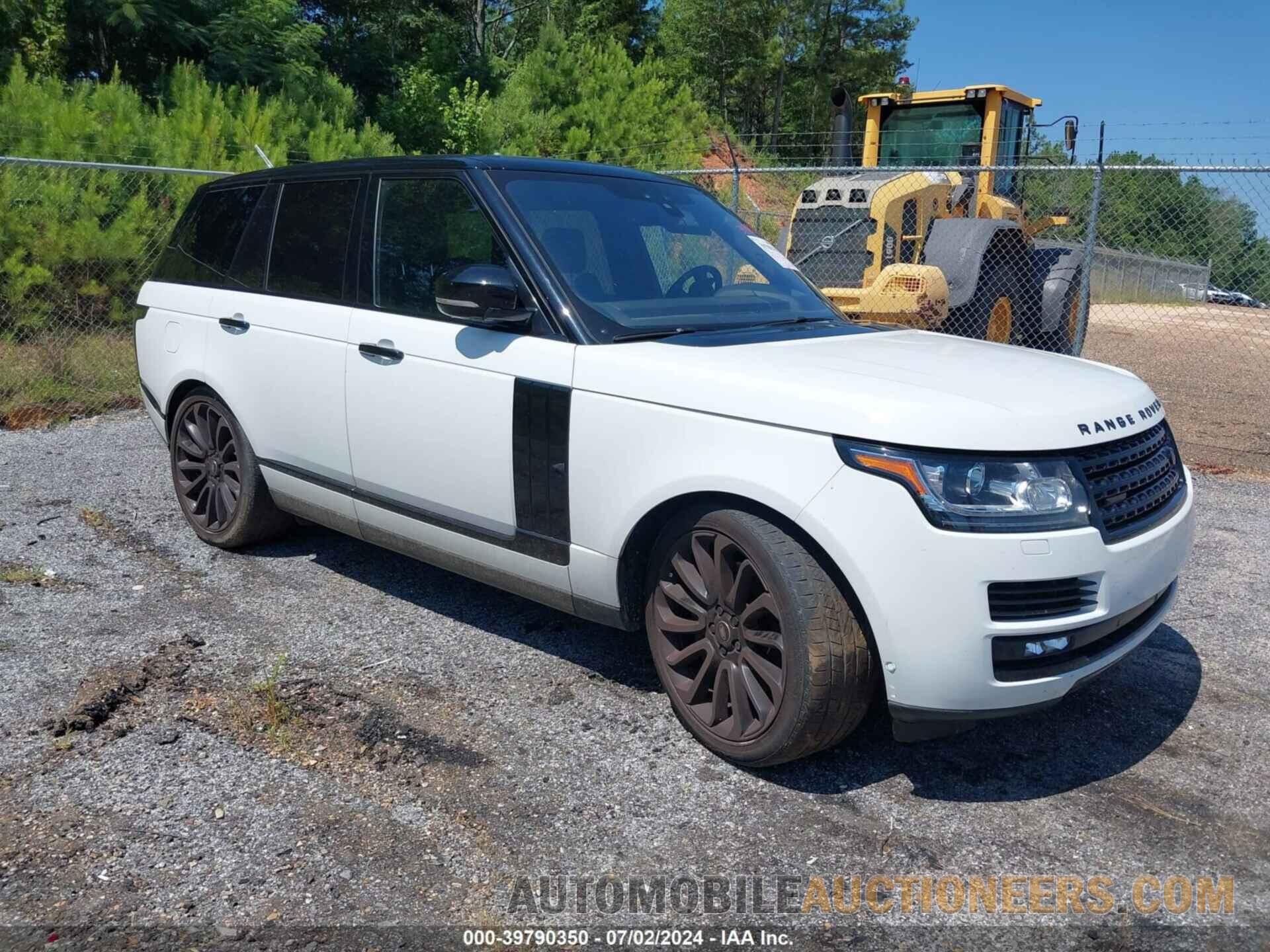 SALGS2FE8HA353656 LAND ROVER RANGE ROVER 2017