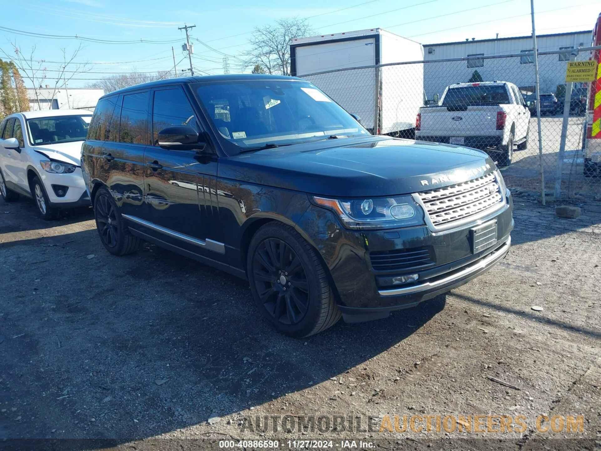 SALGS2FE9HA328233 LAND ROVER RANGE ROVER 2017