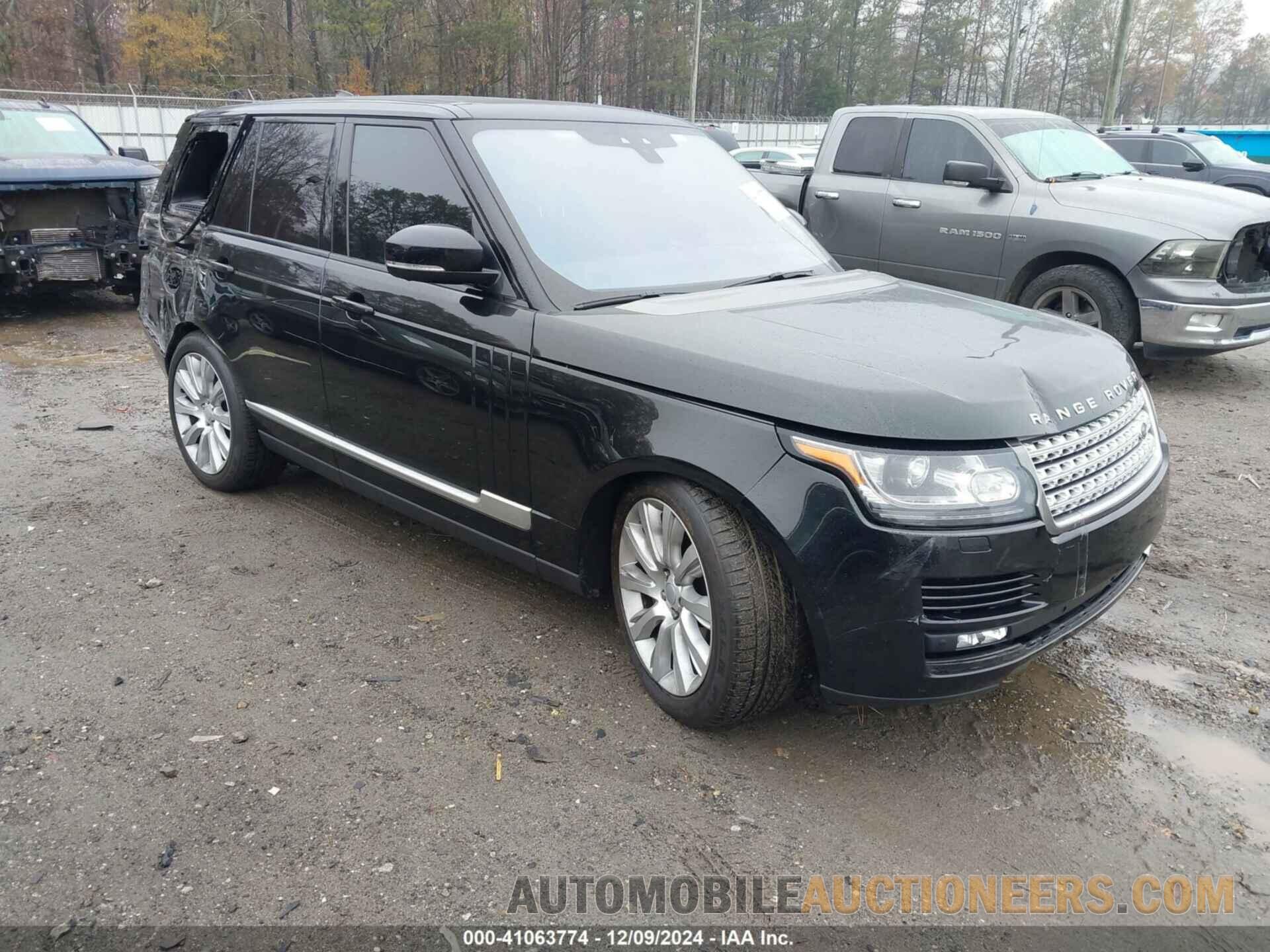 SALGS2FE9HA338308 LAND ROVER RANGE ROVER 2017