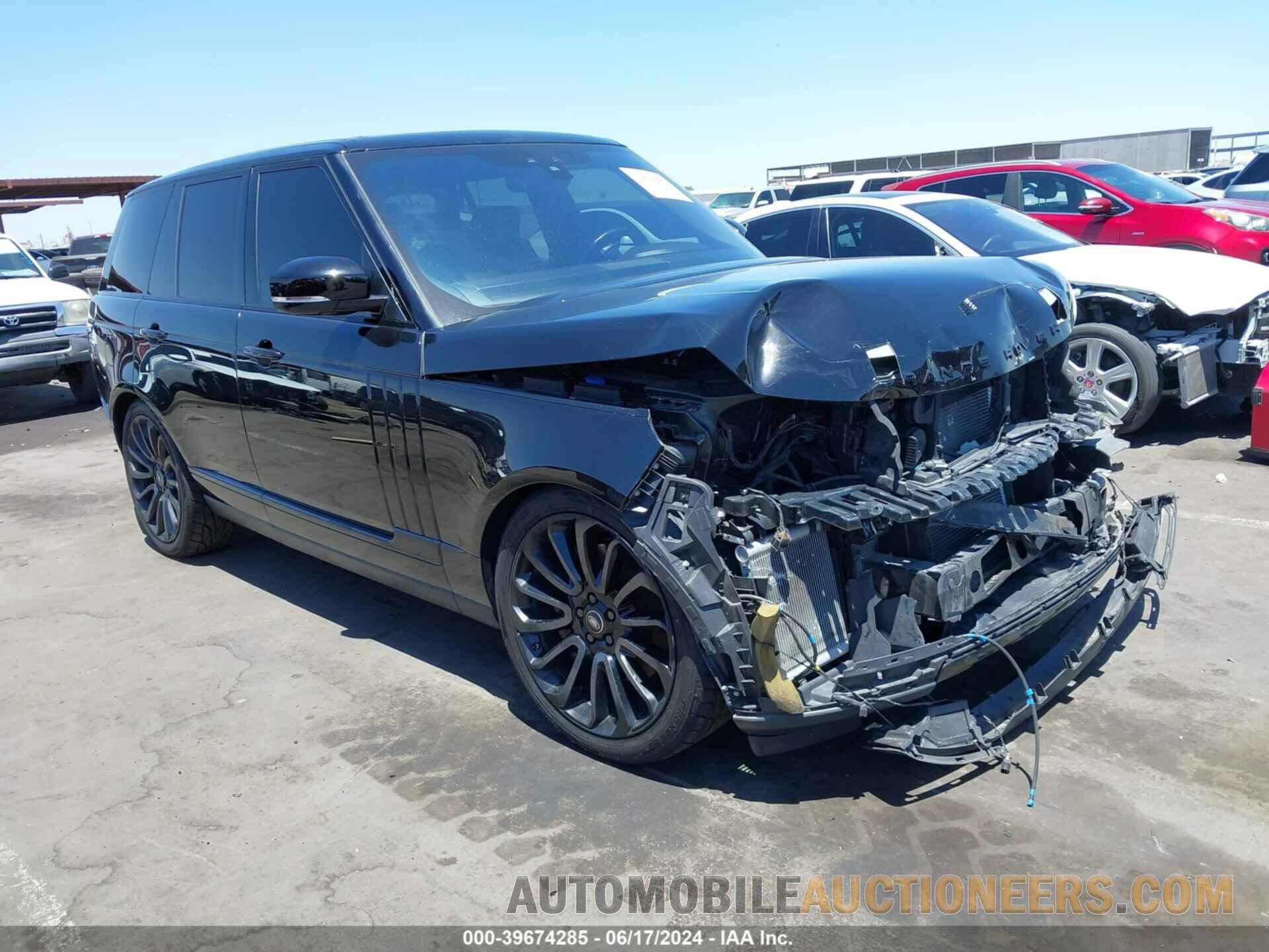 SALGS2FE9HA370675 LAND ROVER RANGE ROVER 2017