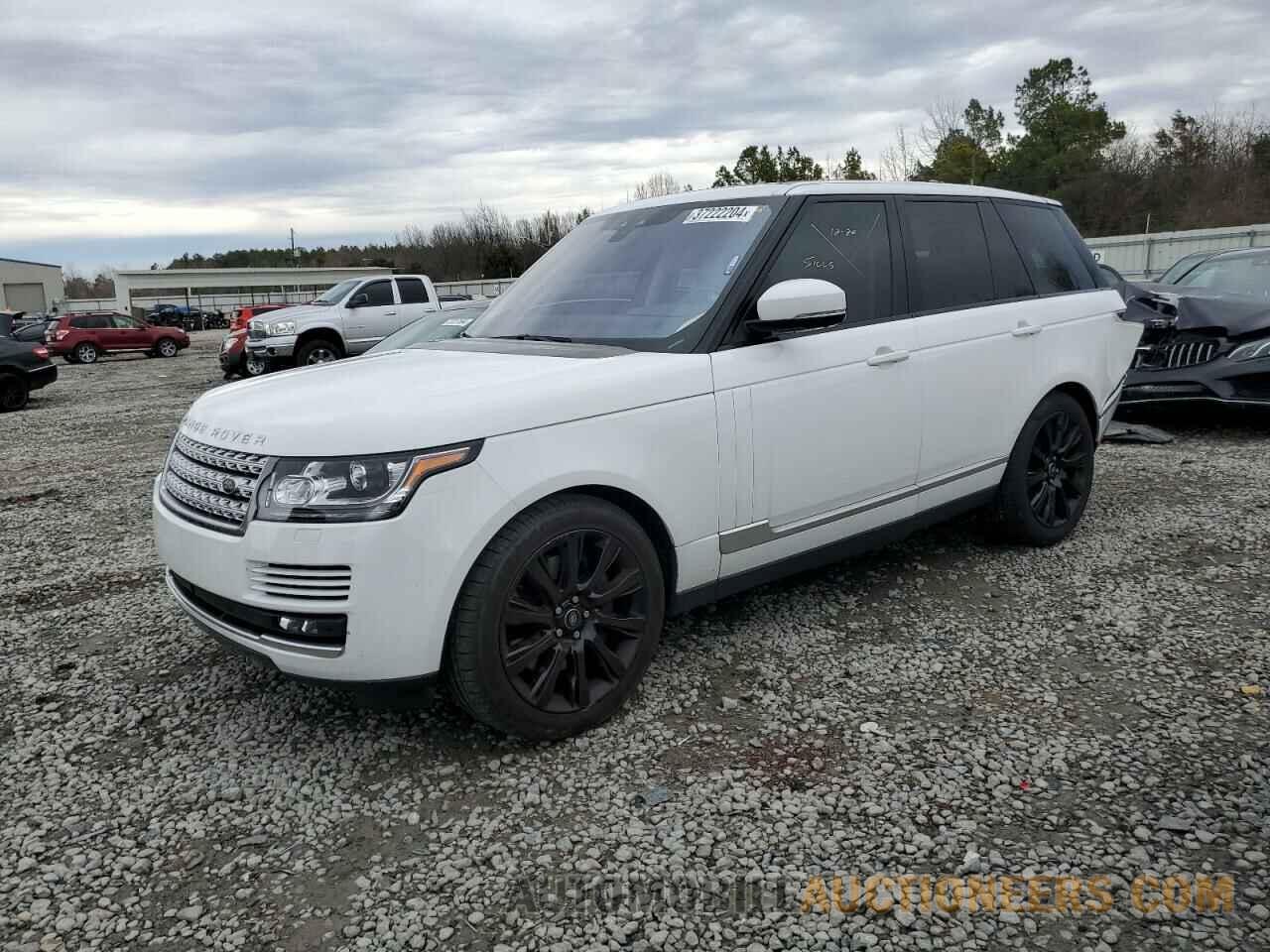 SALGS2FEXHA324837 LAND ROVER RANGEROVER 2017