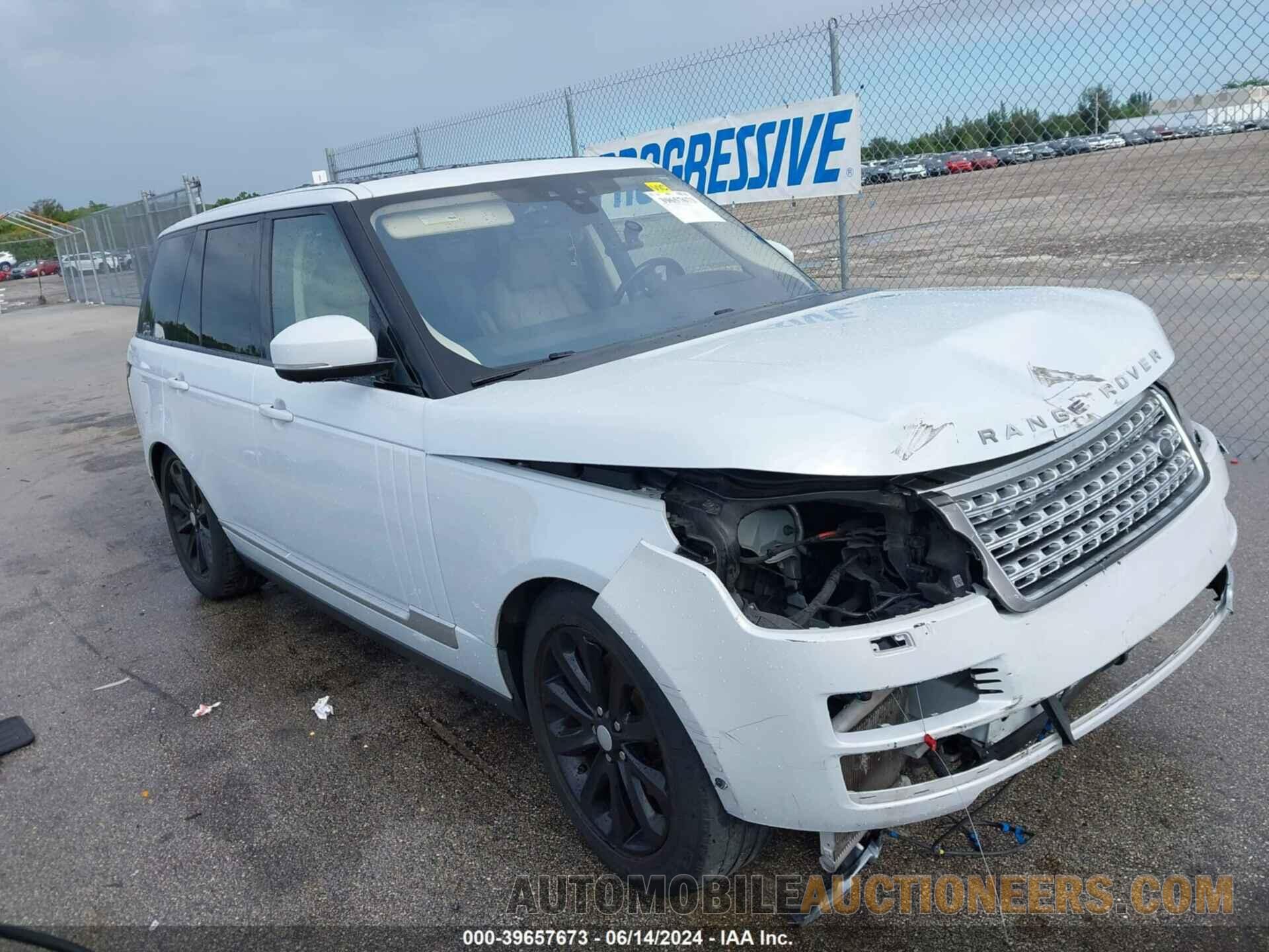 SALGS2FK2HA365694 LAND ROVER RANGE ROVER 2017