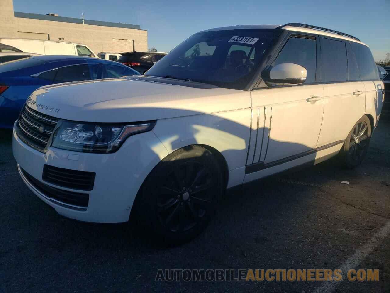 SALGS2FK3HA367163 LAND ROVER RANGEROVER 2017