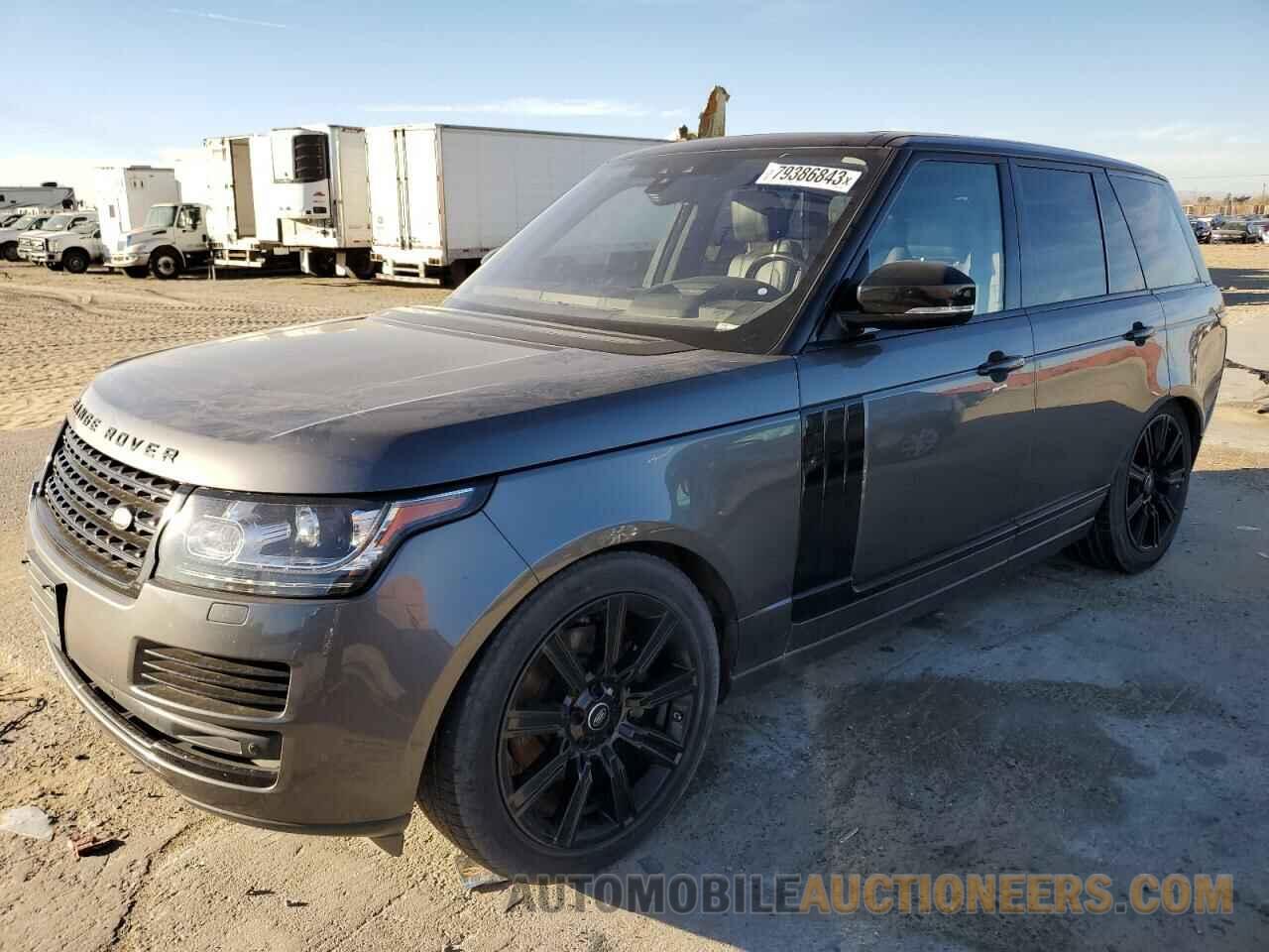 SALGS2FK4HA321633 LAND ROVER RANGEROVER 2017