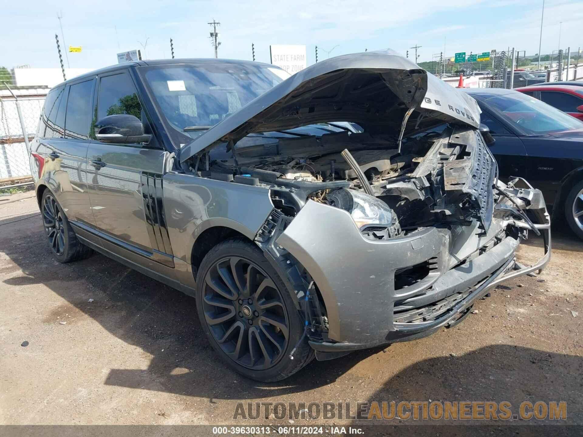 SALGS2FK5HA376186 LAND ROVER RANGE ROVER 2017