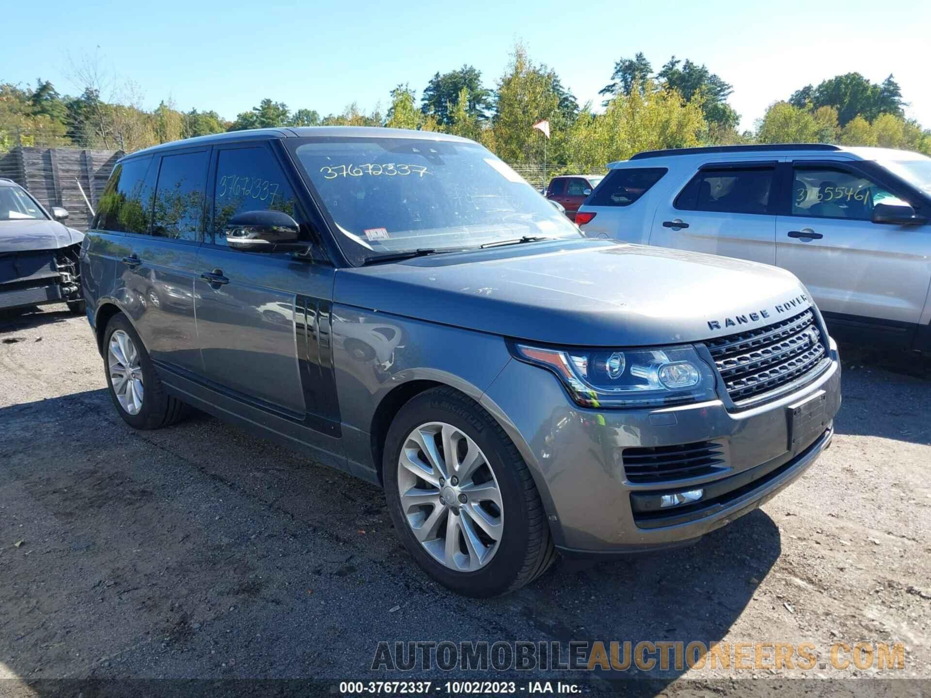 SALGS2FK6HA368954 LAND ROVER RANGE ROVER 2017