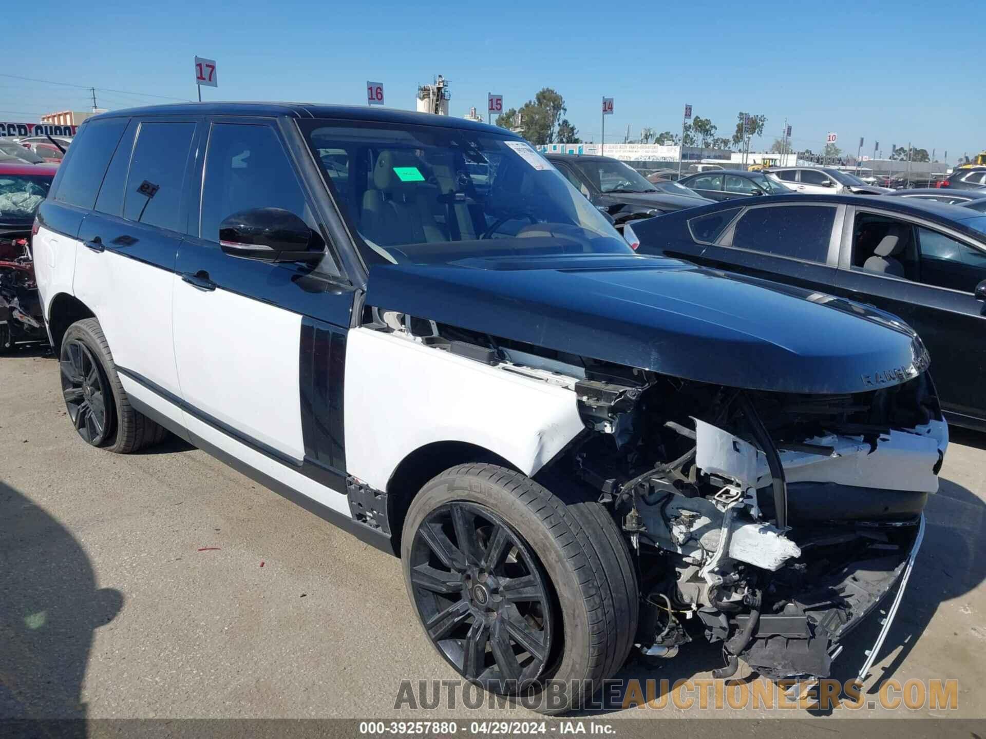 SALGS2FK8HA326995 LAND ROVER RANGE ROVER 2017