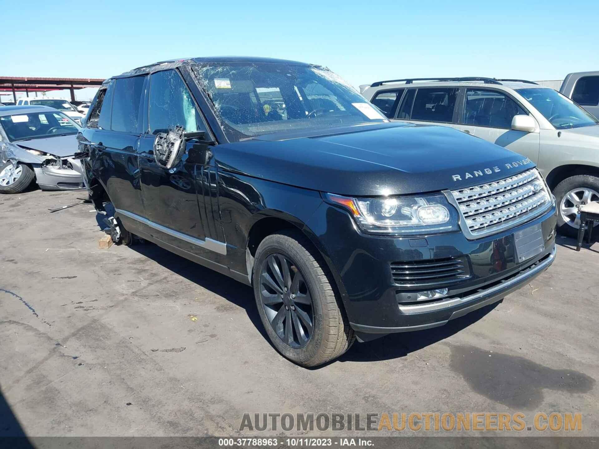 SALGS2FK8HA349306 LAND ROVER RANGE ROVER 2017