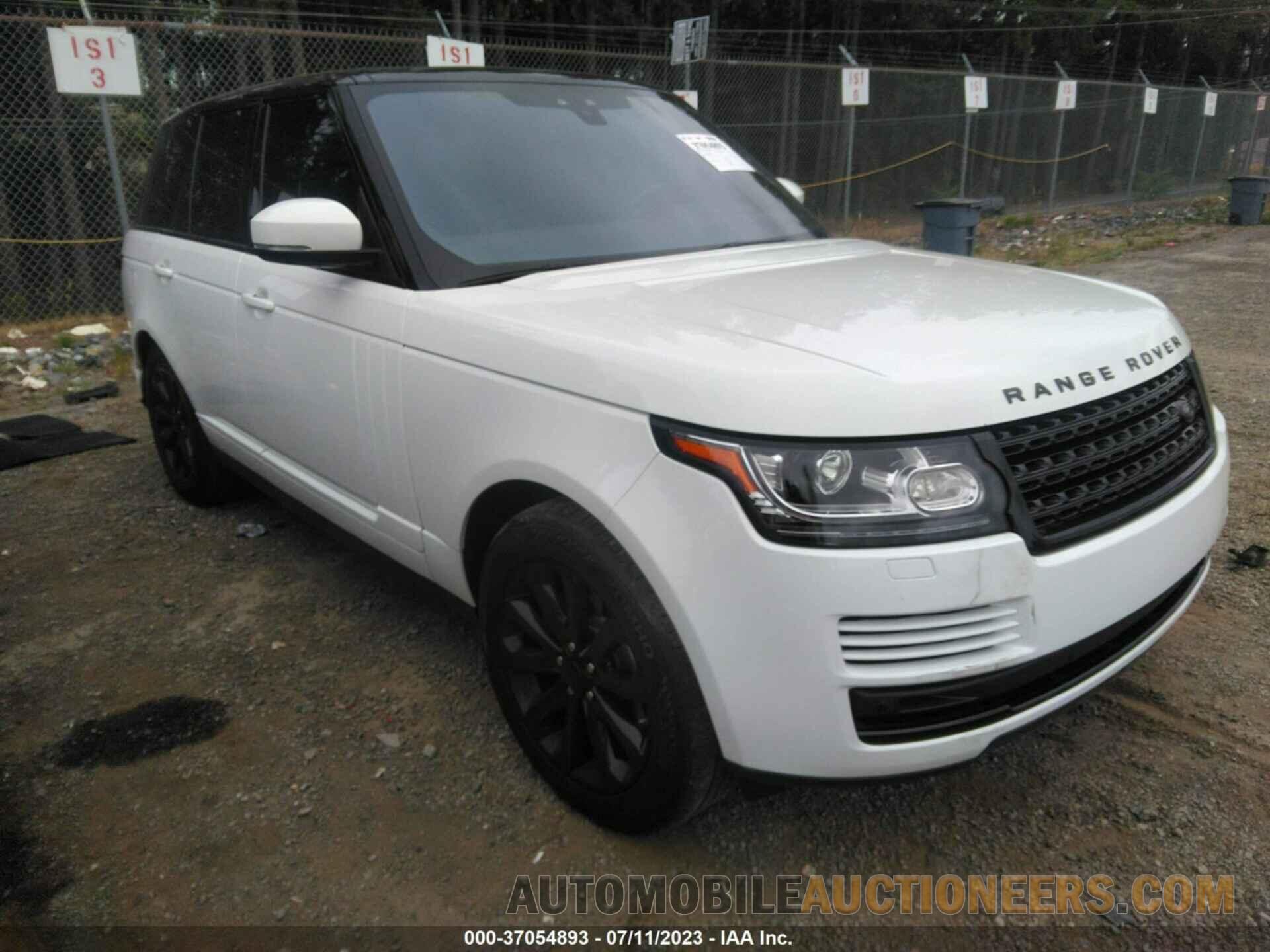 SALGS2FK8HA356496 LAND ROVER RANGE ROVER 2017