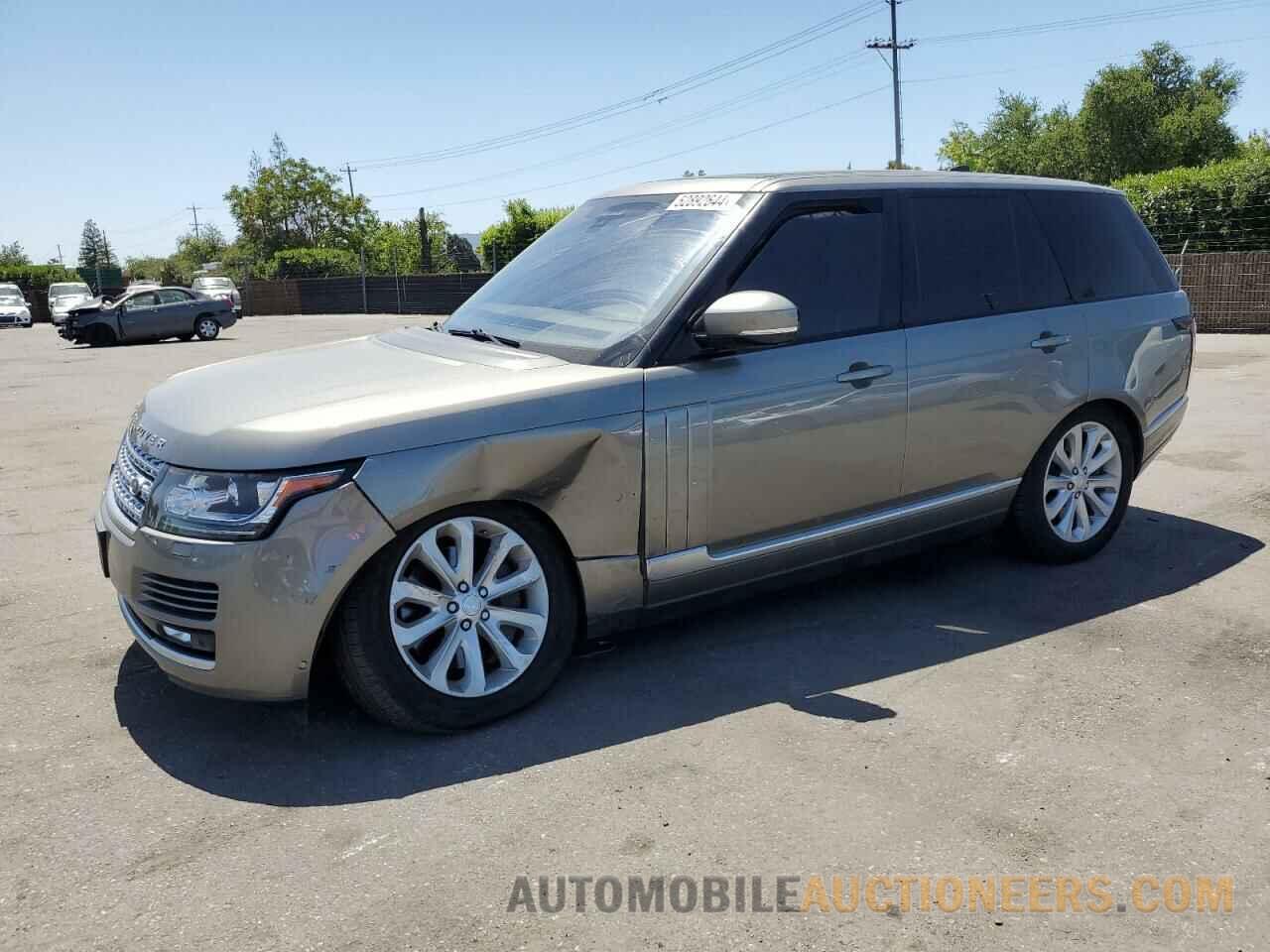 SALGS2FV0HA348581 LAND ROVER RANGEROVER 2017