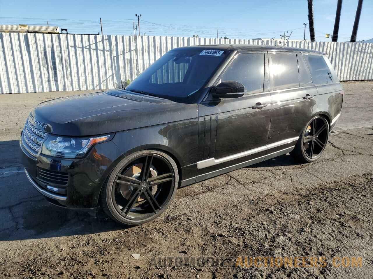 SALGS2FV3HA362409 LAND ROVER RANGEROVER 2017