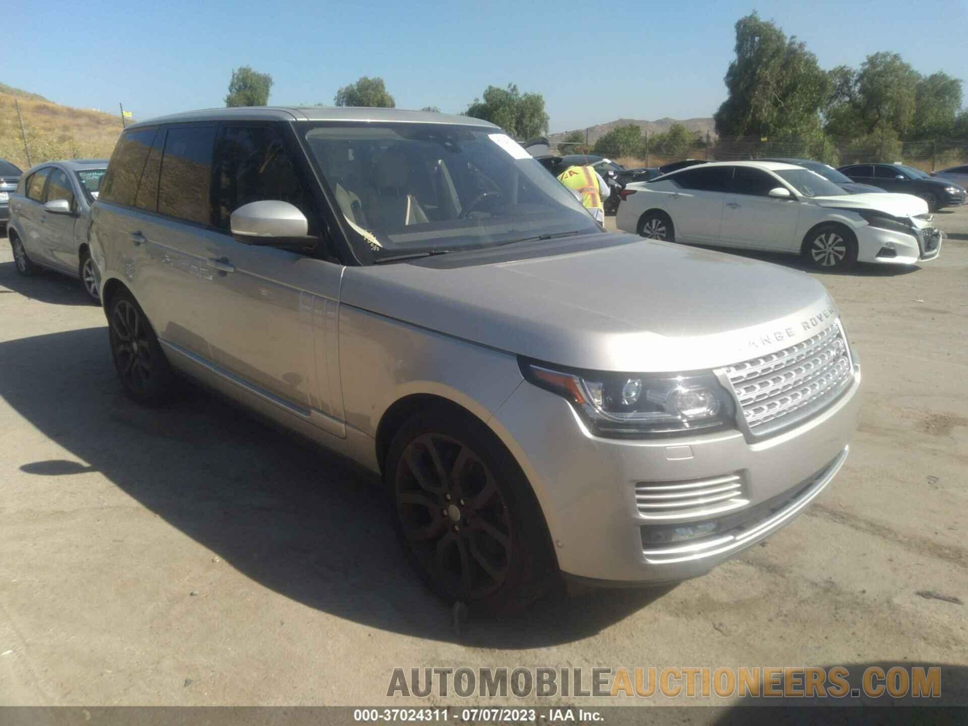 SALGS2FV4HA355615 LAND ROVER RANGE ROVER 2017