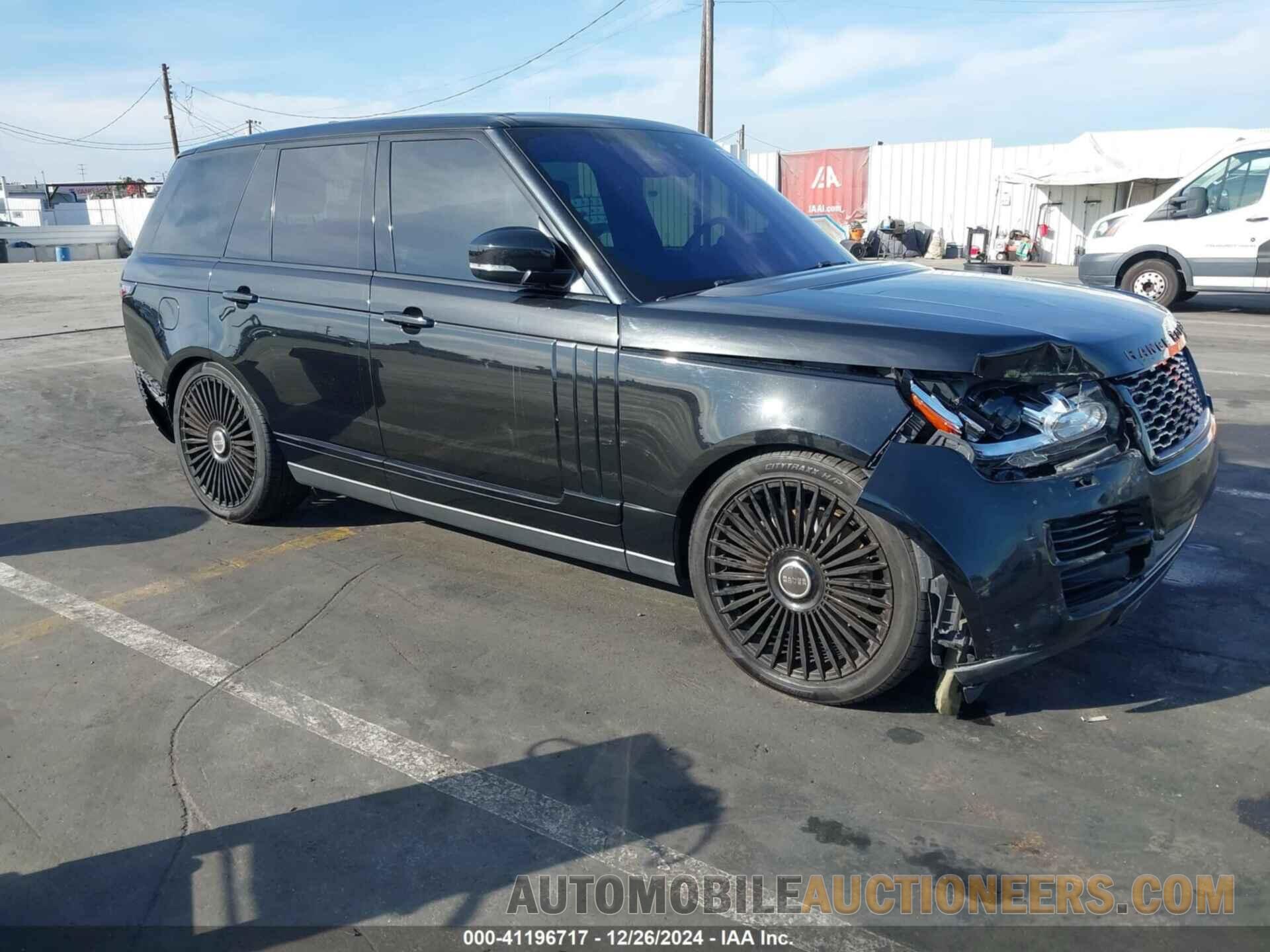 SALGS2FV4HA377727 LAND ROVER RANGE ROVER 2017