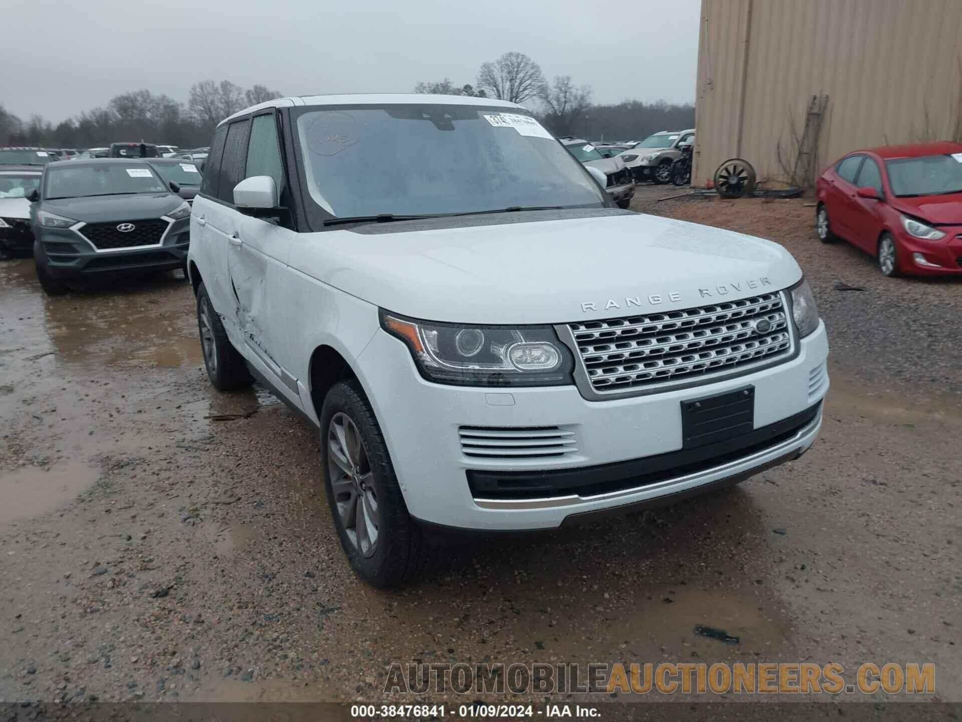 SALGS2FV5HA327726 LAND ROVER RANGE ROVER 2017