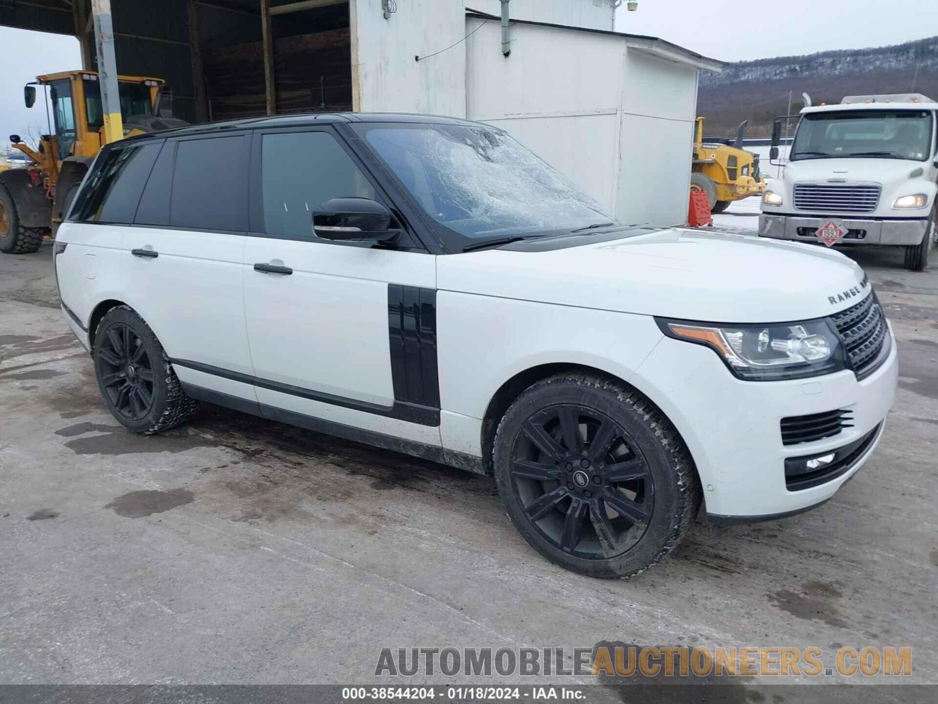 SALGS2FV5HA335566 LAND ROVER RANGE ROVER 2017