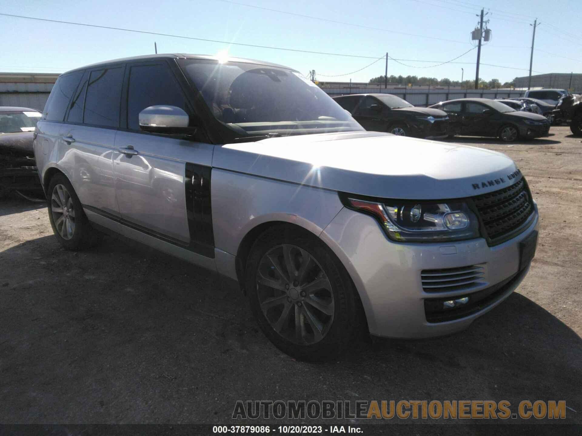 SALGS2FV5HA355848 LAND ROVER RANGE ROVER 2017