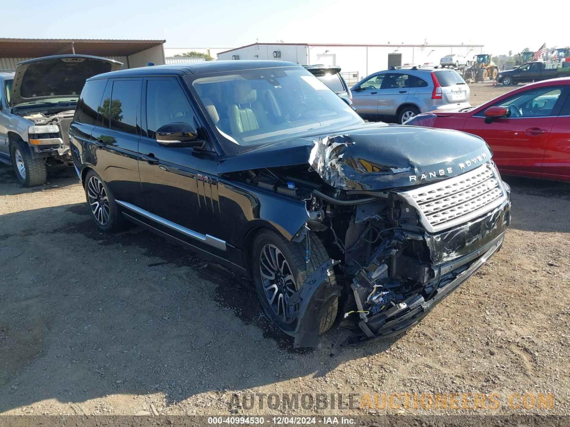 SALGS2FV5HA362346 LAND ROVER RANGE ROVER 2017