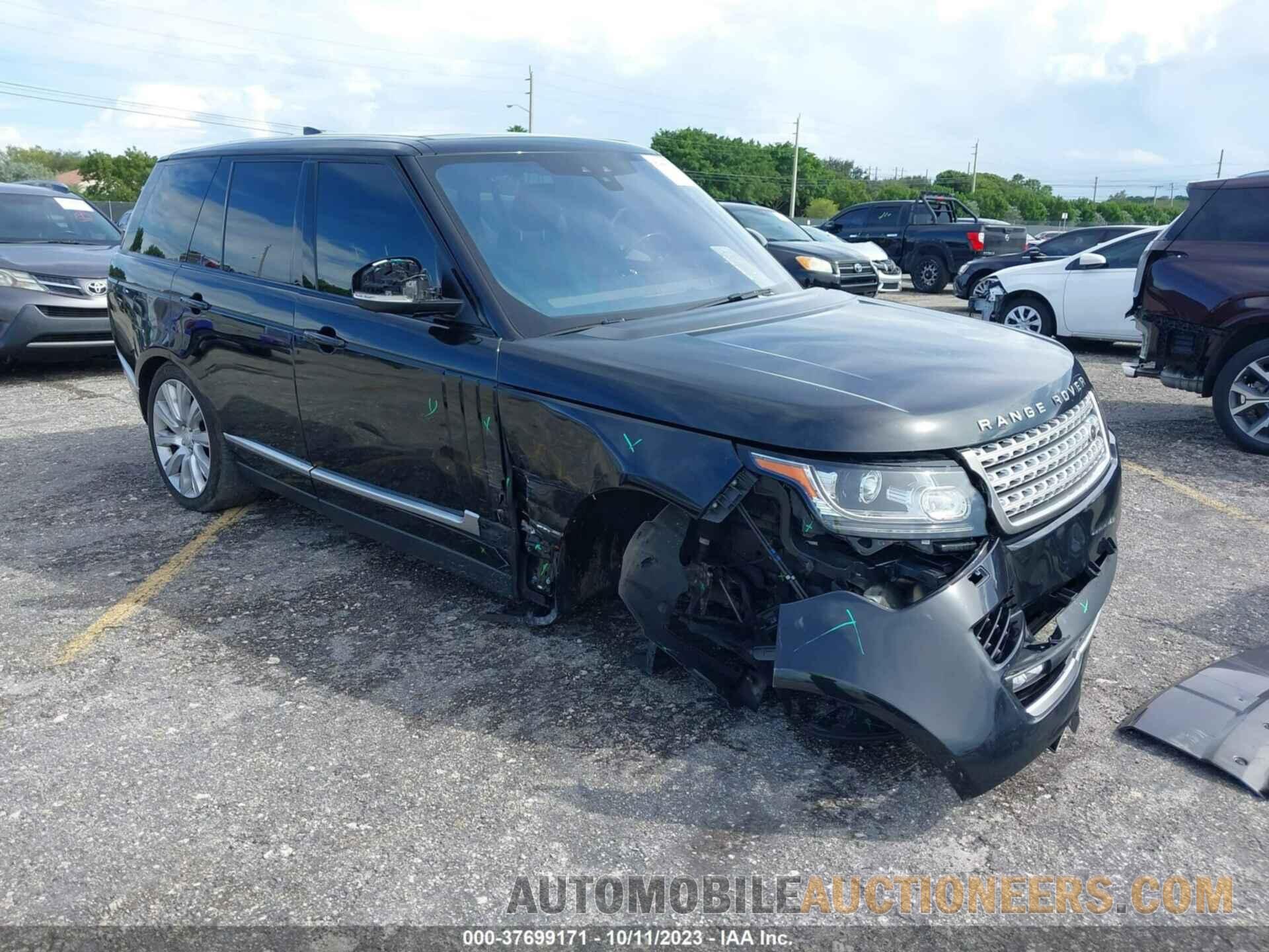 SALGS2FV5HA373623 LAND ROVER RANGE ROVER 2017