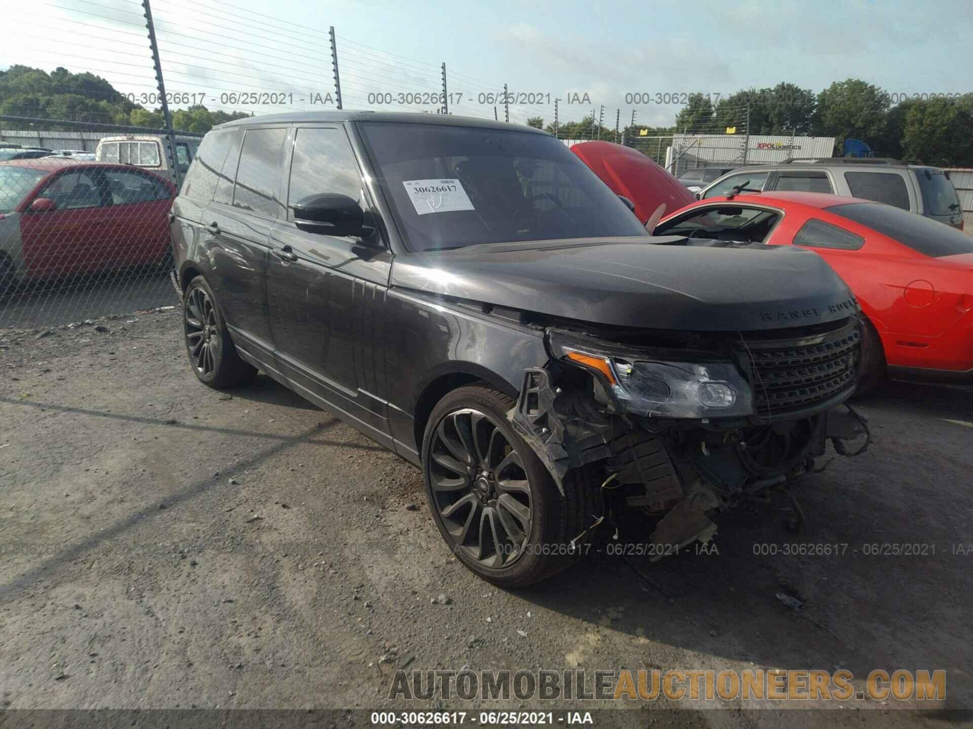 SALGS2FV6HA353008 LAND ROVER RANGE ROVER 2017