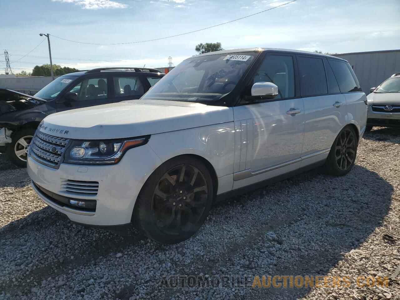 SALGS2FV7HA330837 LAND ROVER RANGEROVER 2017